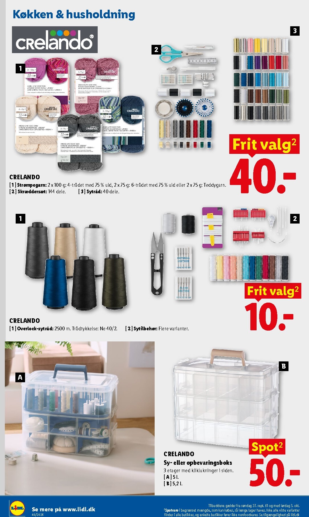 lidl - Lidl - Ugens nonfood tilbudsavis for næste uge fra søndag, 27.09.2026 til lørdag, 03.10.2026 - page: 8