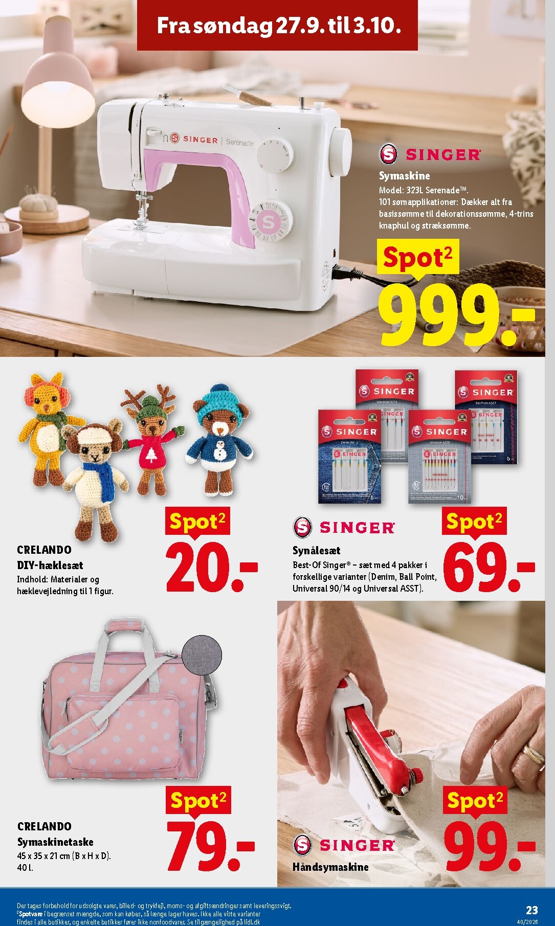 lidl - Lidl - Ugens nonfood tilbudsavis for næste uge fra søndag, 27.09.2026 til lørdag, 03.10.2026 - page: 9