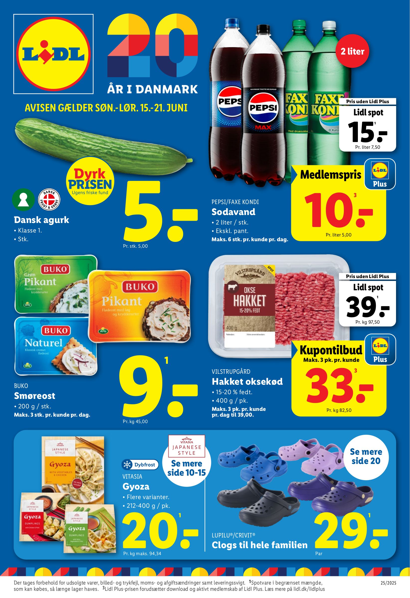 lidl - Lidl tilbudsavis gyldig fra 15.06. til 21.06. - page: 1