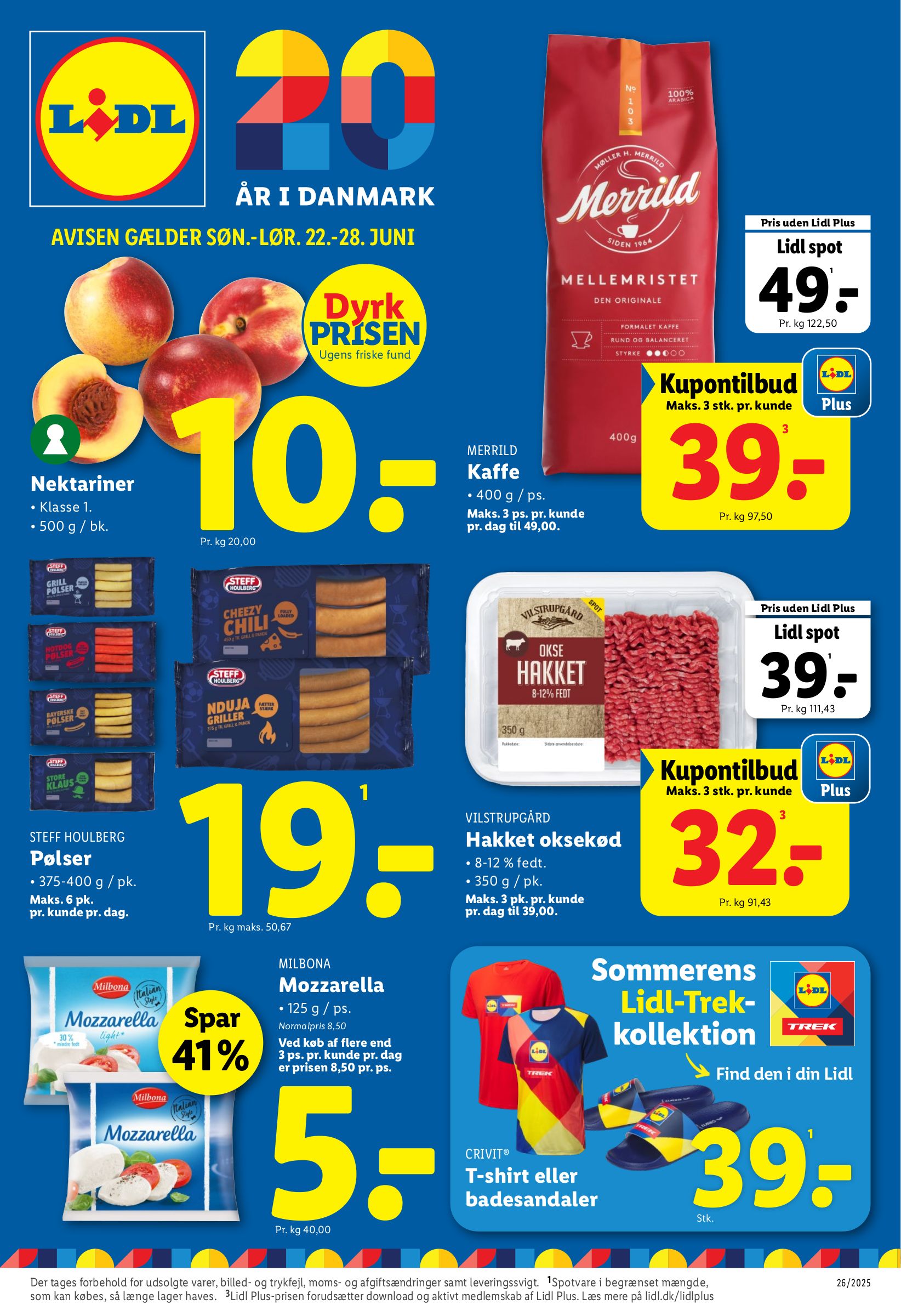 lidl - Lidl tilbudsavis gyldig fra 22.06. til 28.06.
