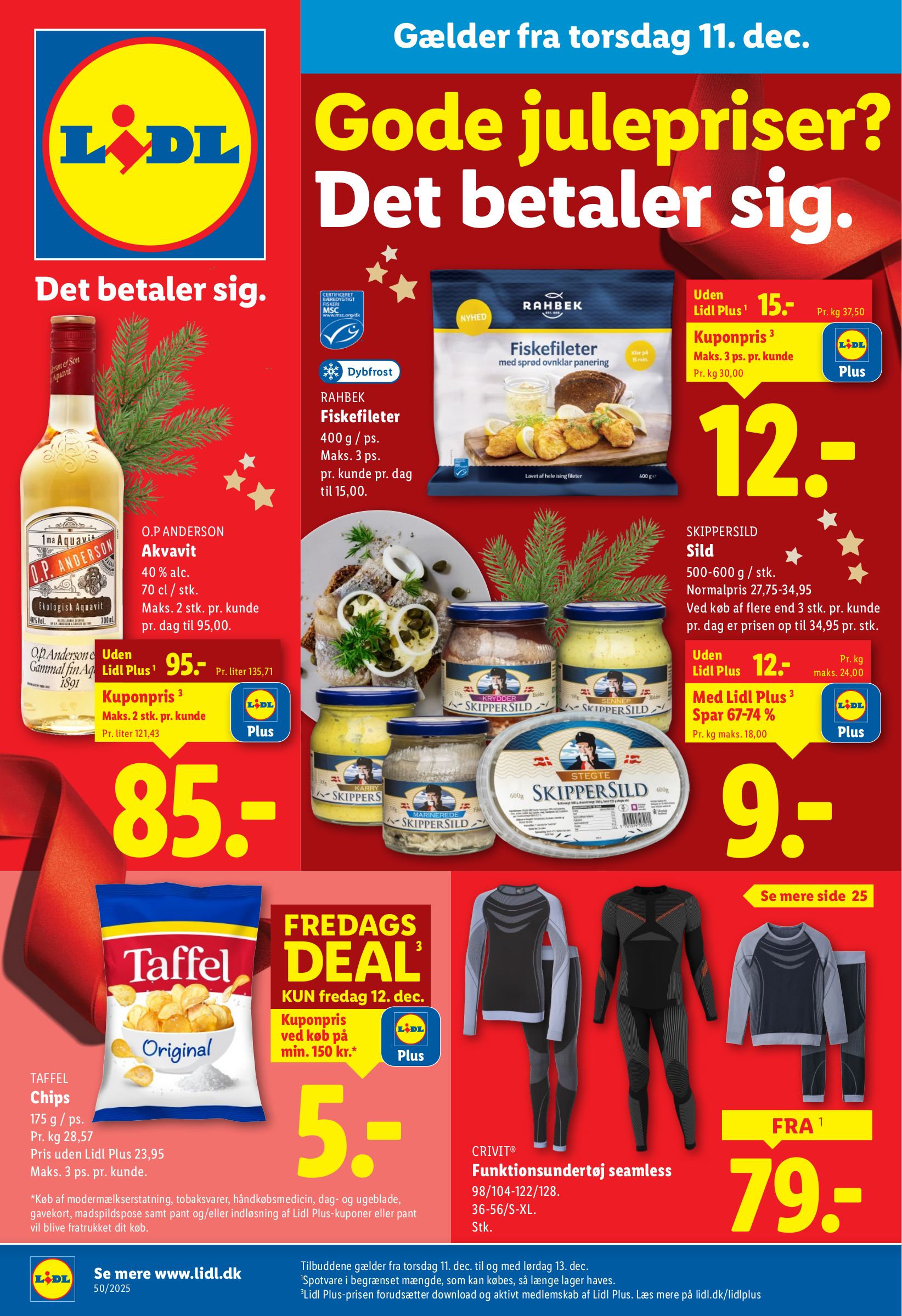 lidl - Lidl - Weekendtilbud tilbudsavis gyldig fra 11.12. til 13.12.
