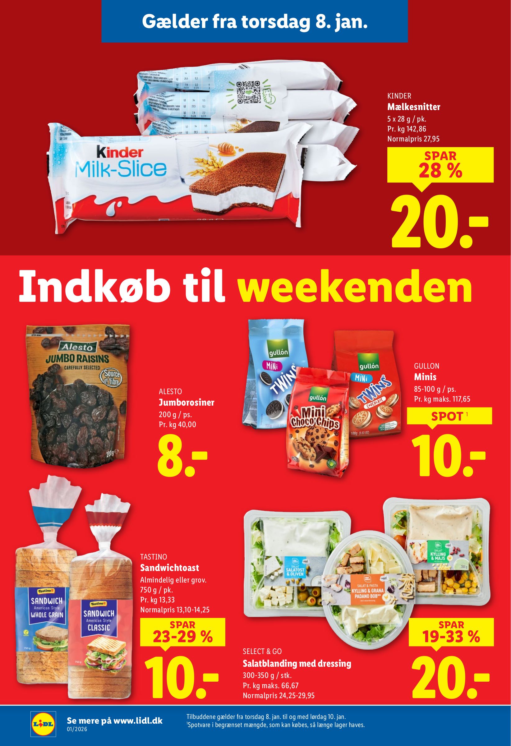 lidl - Lidl tilbudsavis gyldig fra 08.01. til 10.01. - page: 4