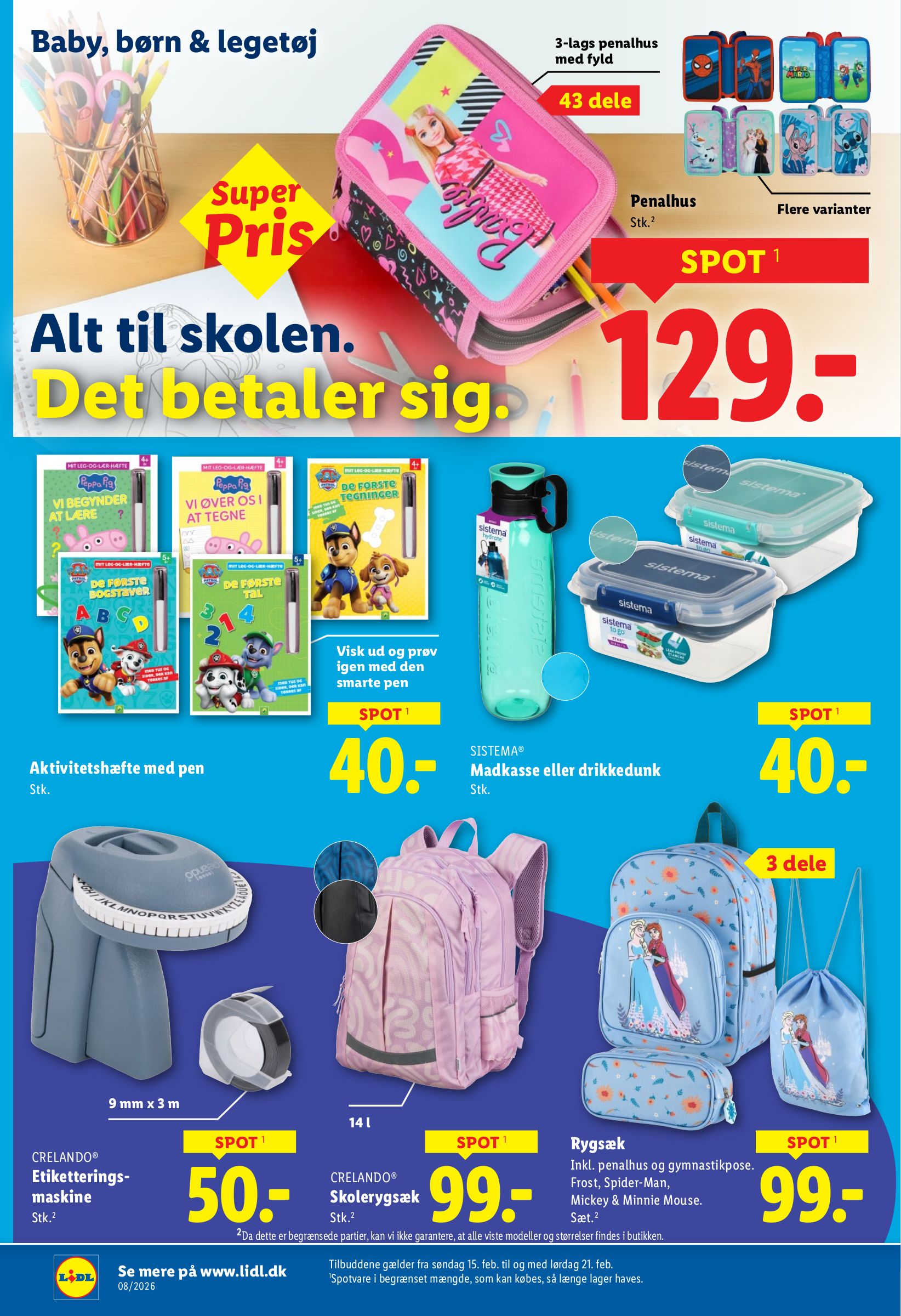 lidl - Lidl tilbudsavis gyldig fra 15.02.2026 til 21.02.2026 - page: 16