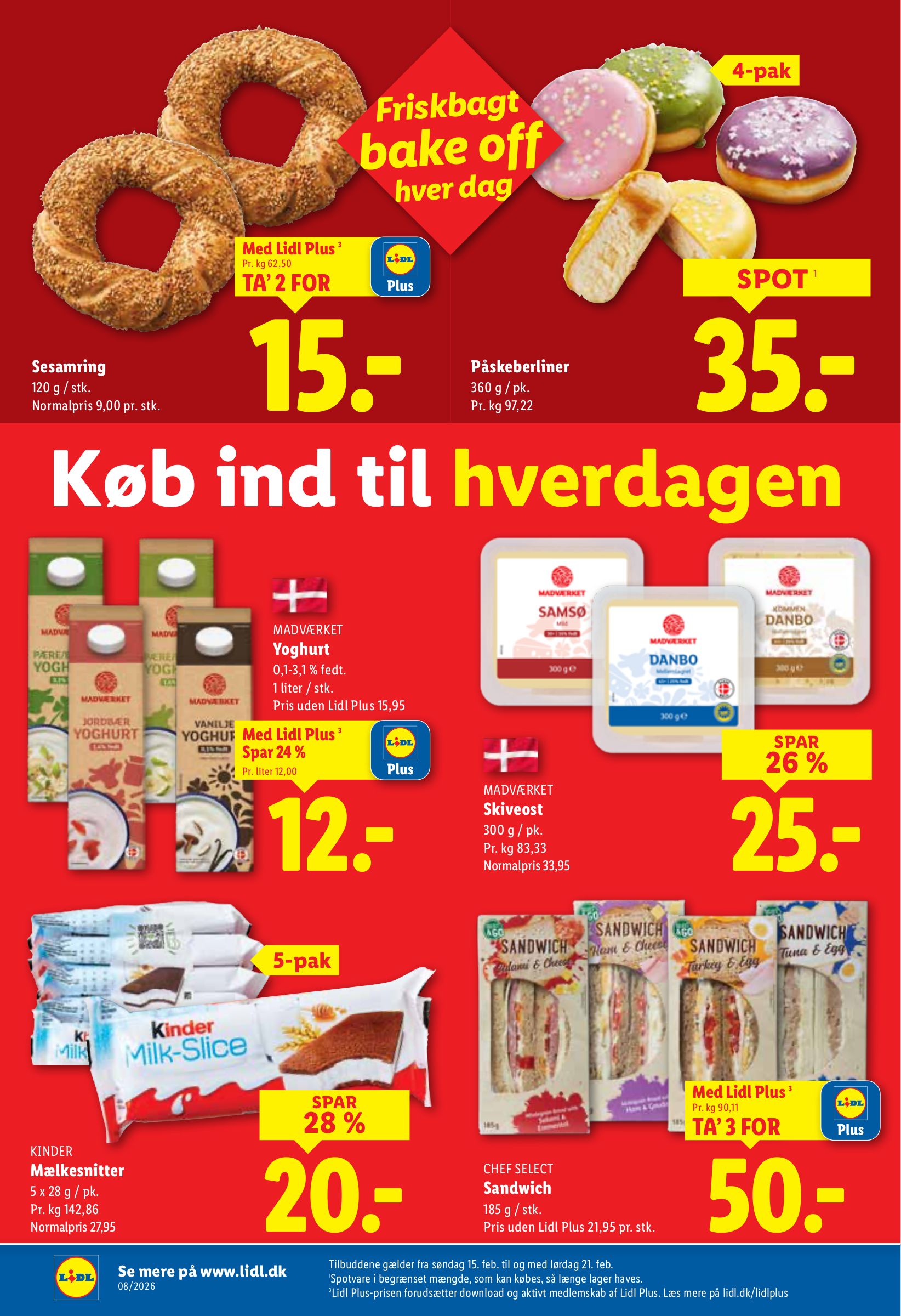lidl - Lidl tilbudsavis gyldig fra 15.02.2026 til 21.02.2026 - page: 4