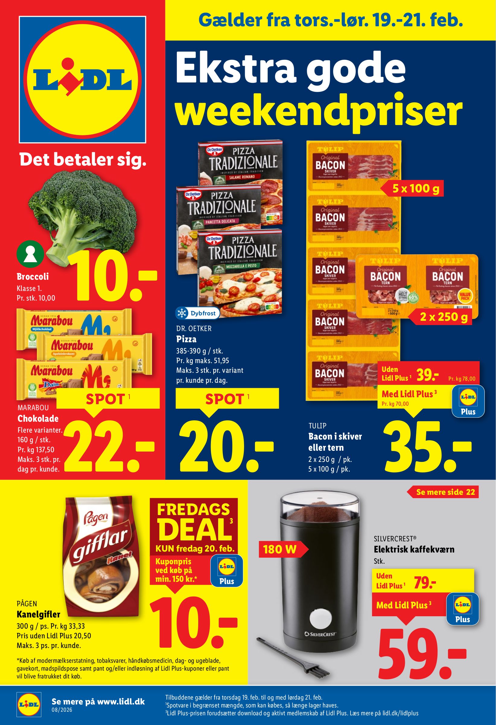 lidl - Lidl - Weekendtilbud tilbudsavis gyldig fra 19.02.2026 til 21.02.2026