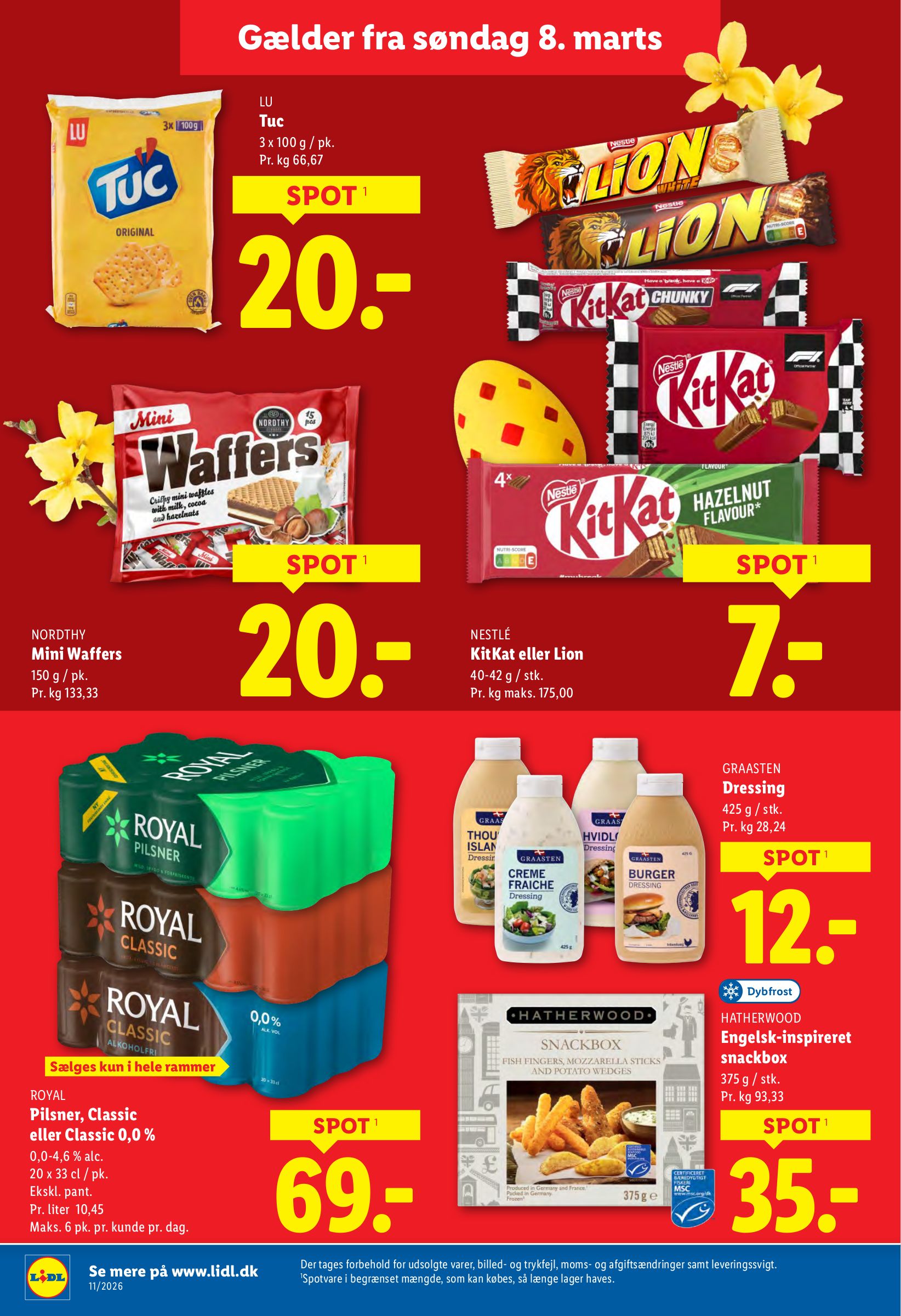 lidl - Lidl tilbudsavis gyldig fra 08.03.2026 til 14.03.2026 - page: 8