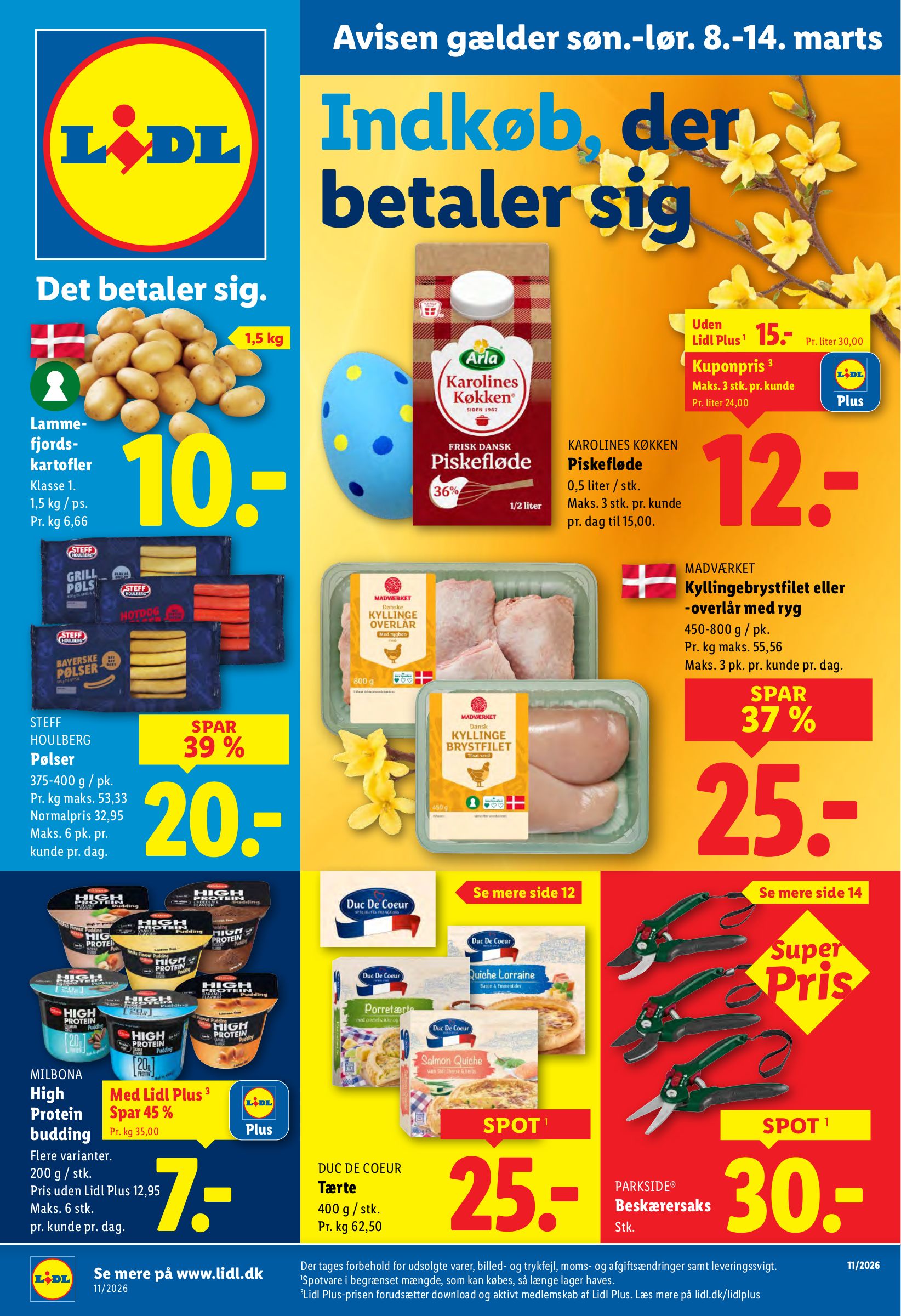 lidl - Lidl tilbudsavis gyldig fra 08.03.2026 til 14.03.2026