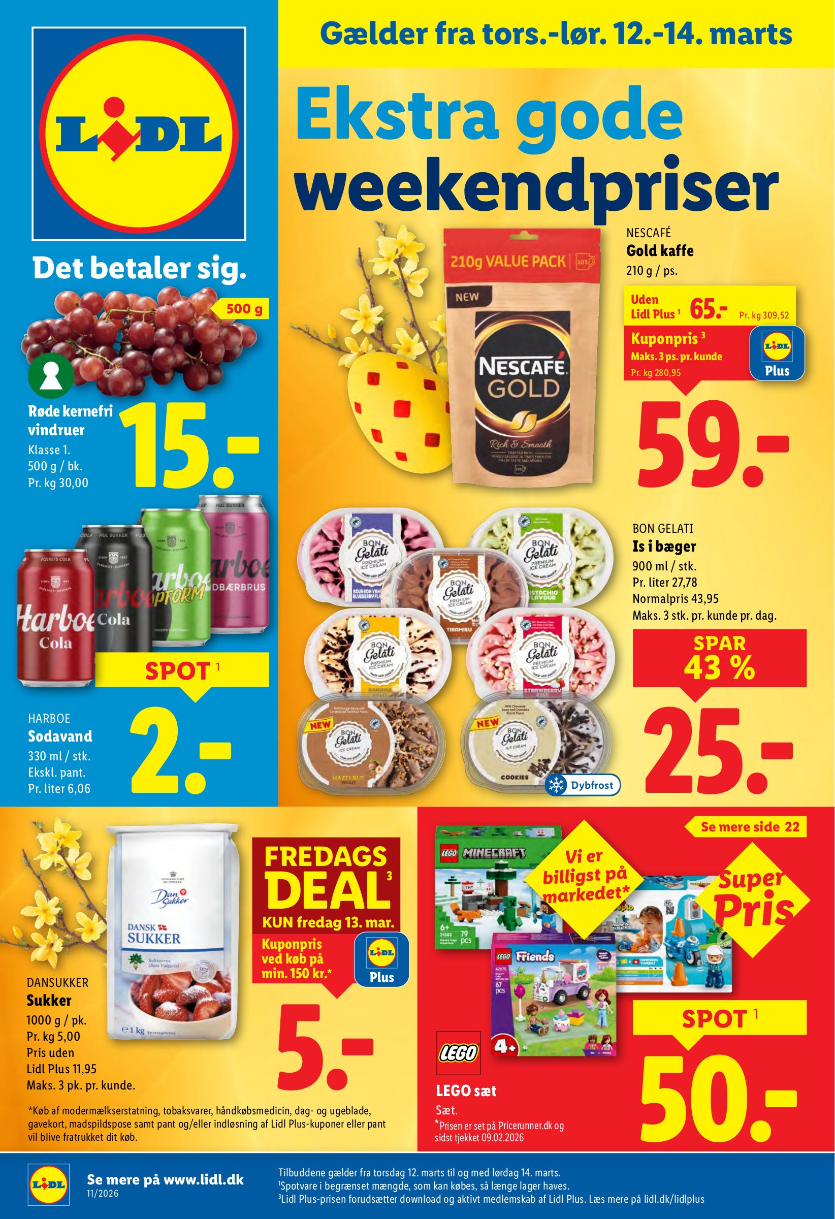 lidl - Lidl - Weekendtilbud tilbudsavis gyldig fra 12.03.2026 til 14.03.2026