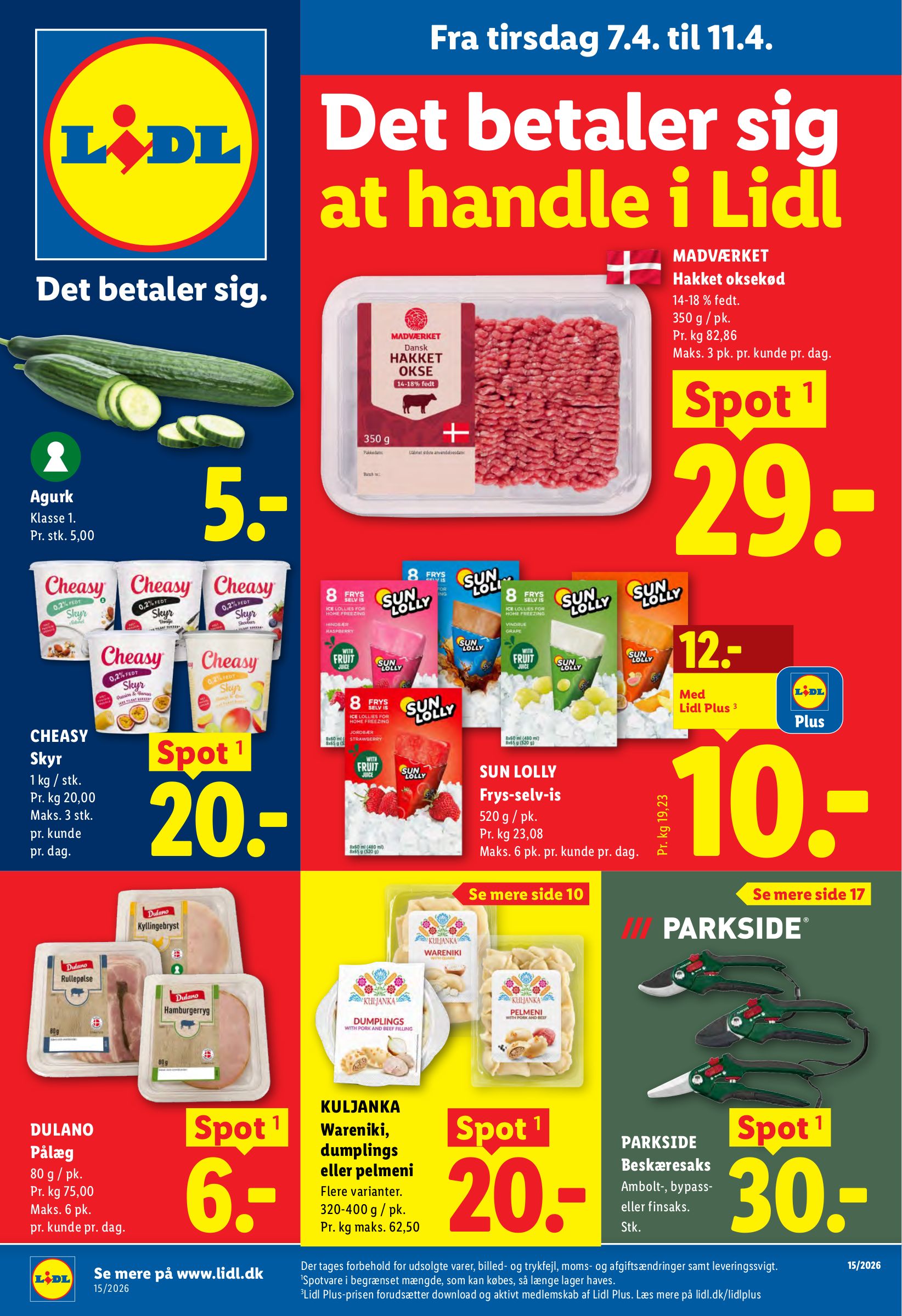 lidl - Lidl tilbudsavis gyldig fra 07.04.2026 til 11.04.2026