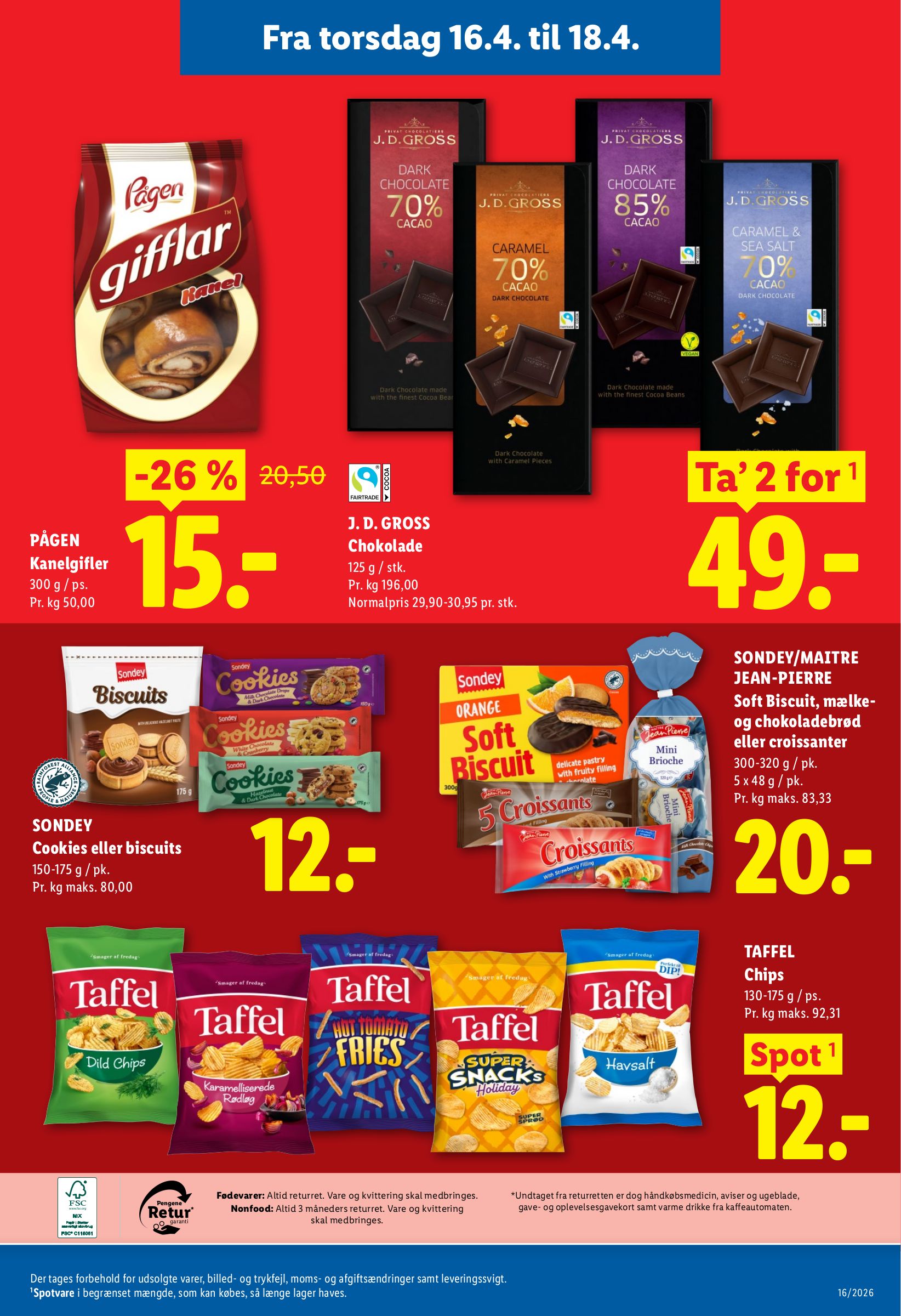 lidl - Lidl flyer til næste uge fra søndag 12.04.2026 til lørdag 18.04.2026 - page: 36