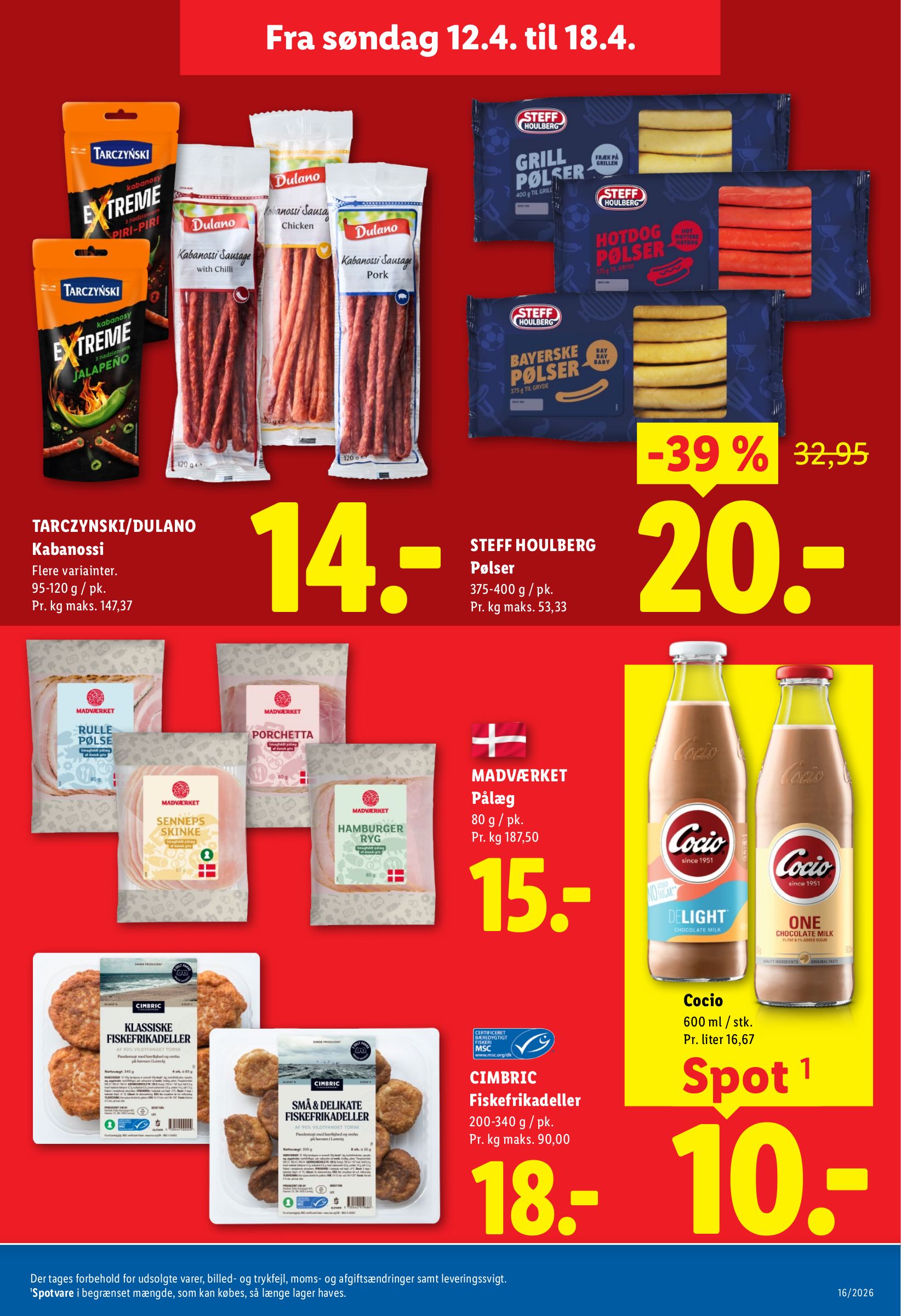 lidl - Lidl flyer til næste uge fra søndag 12.04.2026 til lørdag 18.04.2026 - page: 5