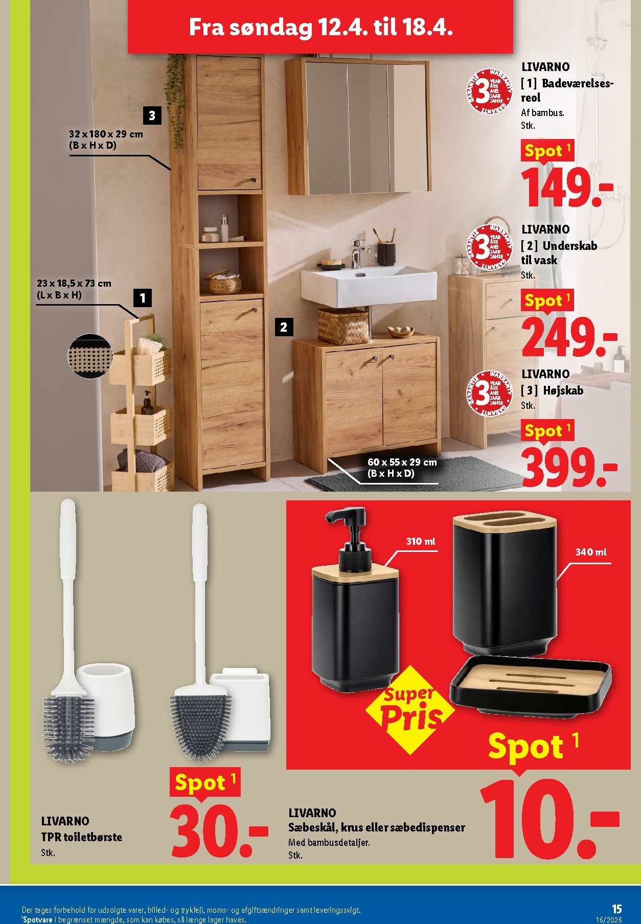 lidl - Aktuel Lidl - Ugens NonFood Must Haves katalog gyldig fra søndag 12.04.2026 til lørdag 18.04.2026 - page: 3