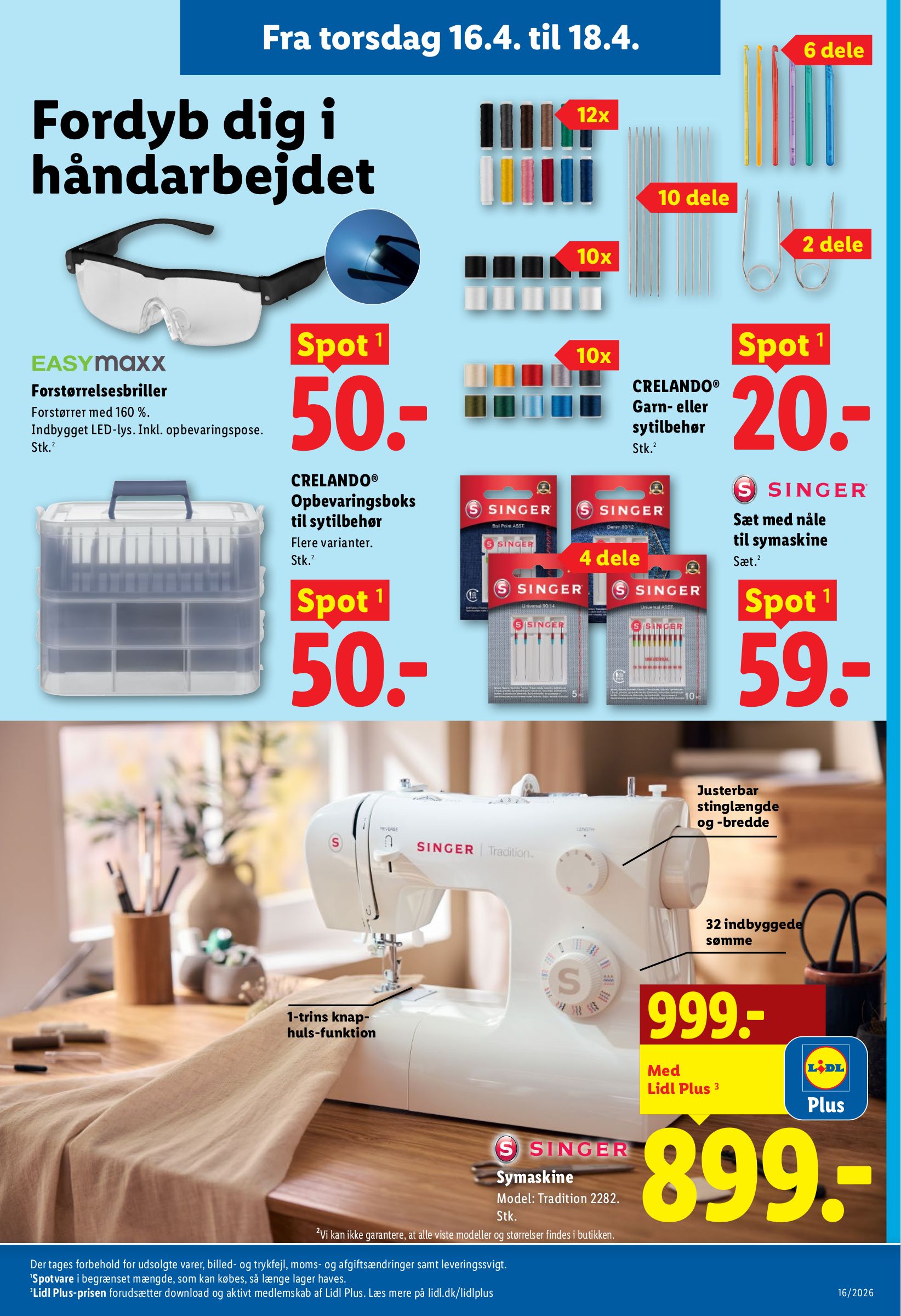 lidl - Fremtidig Lidl reklameblad gyldig fra torsdag 16.04.2026 til lørdag 18.04.2026 - page: 10
