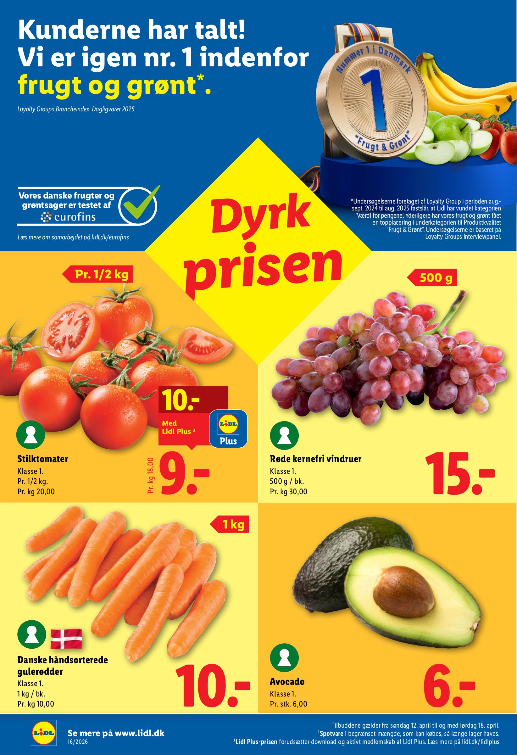 lidl - Fremtidig Lidl reklameblad gyldig fra torsdag 16.04.2026 til lørdag 18.04.2026 - page: 16