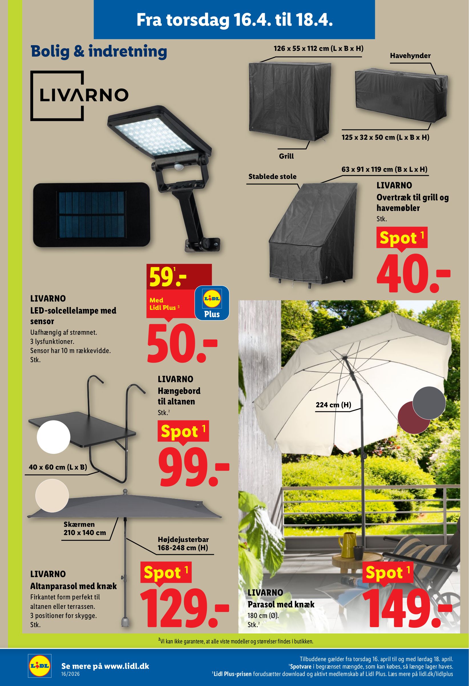lidl - Fremtidig Lidl reklameblad gyldig fra torsdag 16.04.2026 til lørdag 18.04.2026 - page: 6