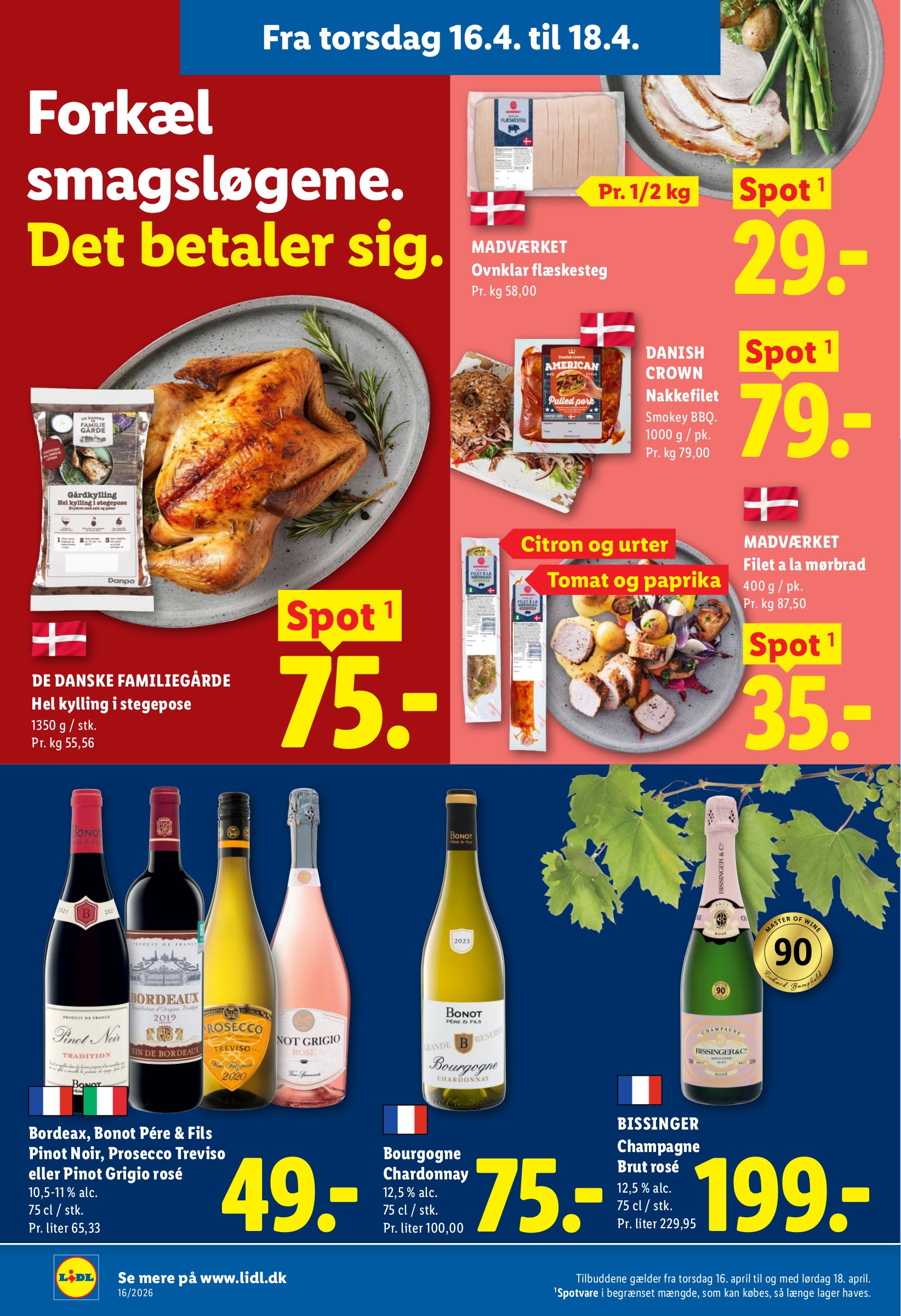 lidl - Fremtidig Lidl reklameblad gyldig fra torsdag 16.04.2026 til lørdag 18.04.2026 - page: 3