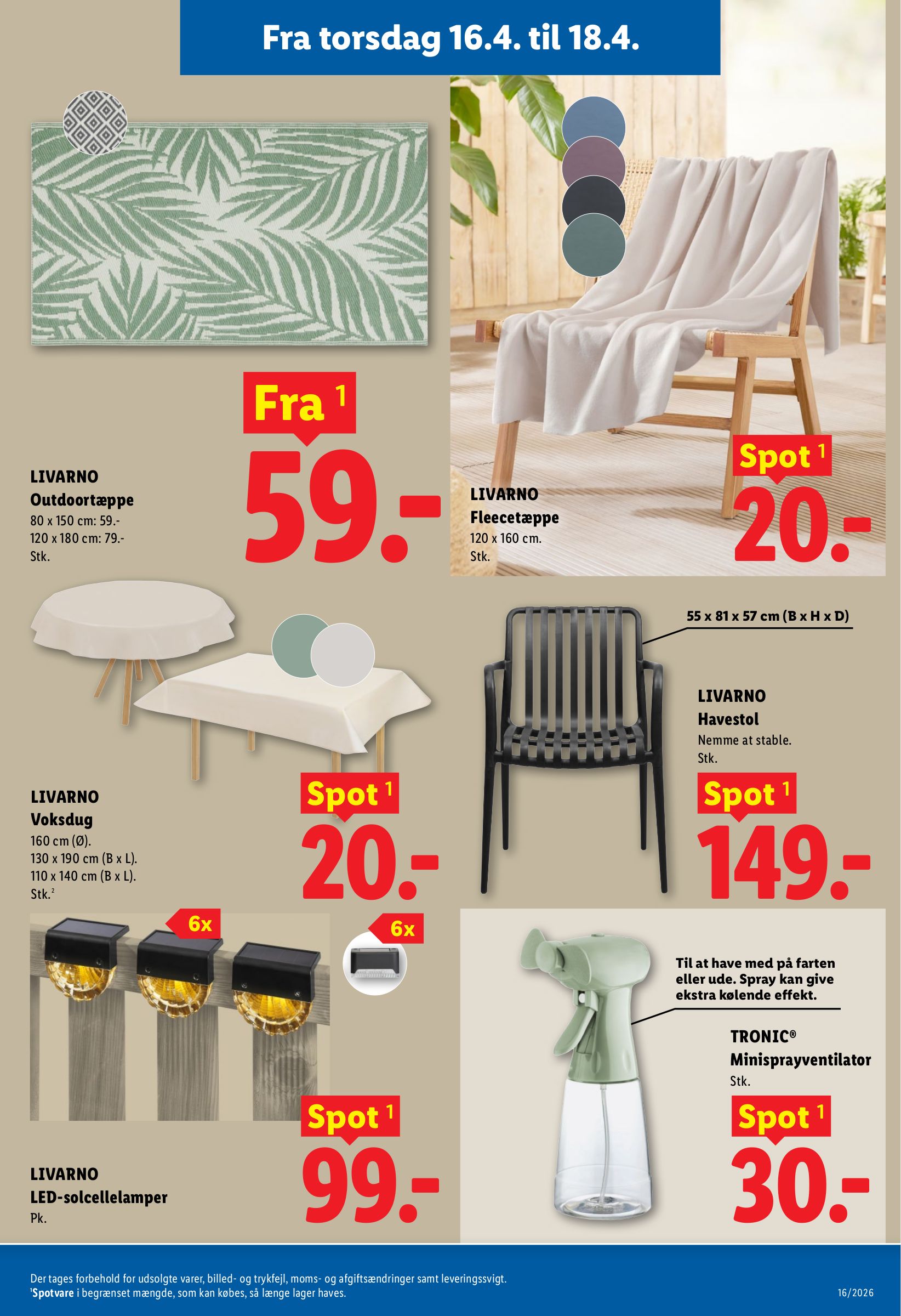 lidl - Fremtidig Lidl reklameblad gyldig fra torsdag 16.04.2026 til lørdag 18.04.2026 - page: 7