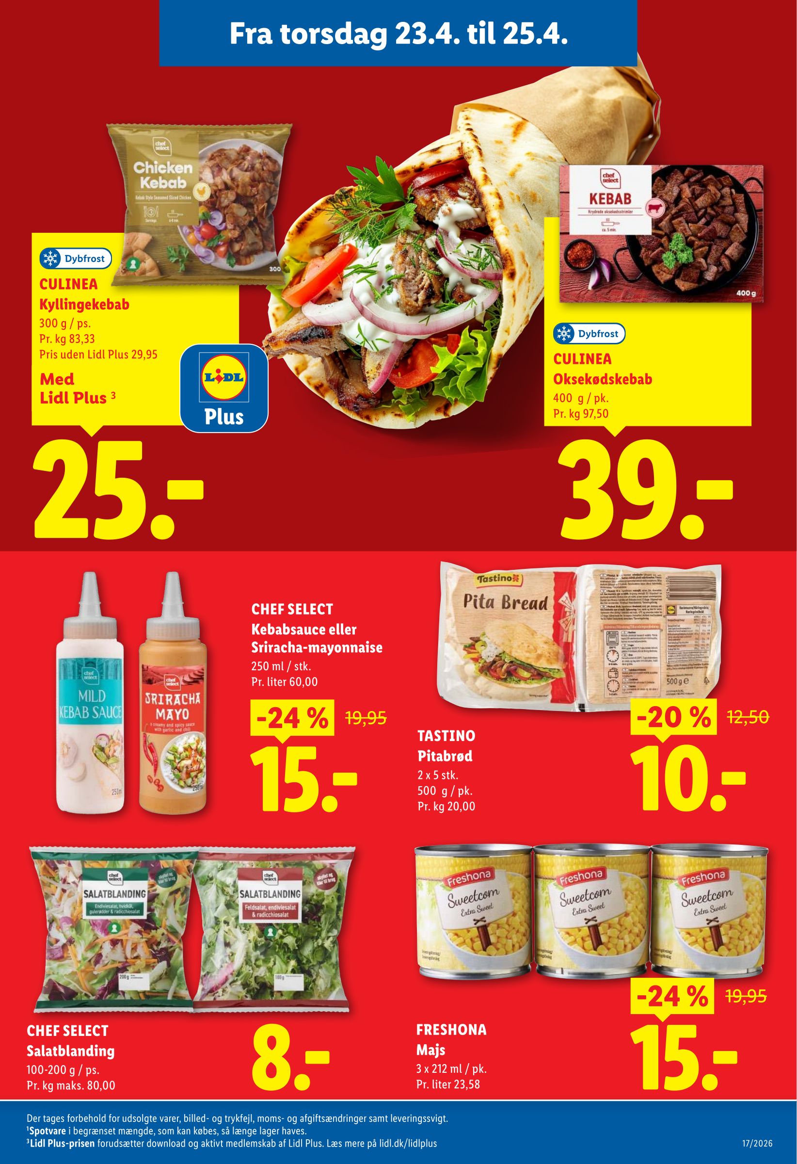lidl - Aktuel Lidl katalog gyldig fra torsdag 23.04.2026 til lørdag 25.04.2026 - page: 3