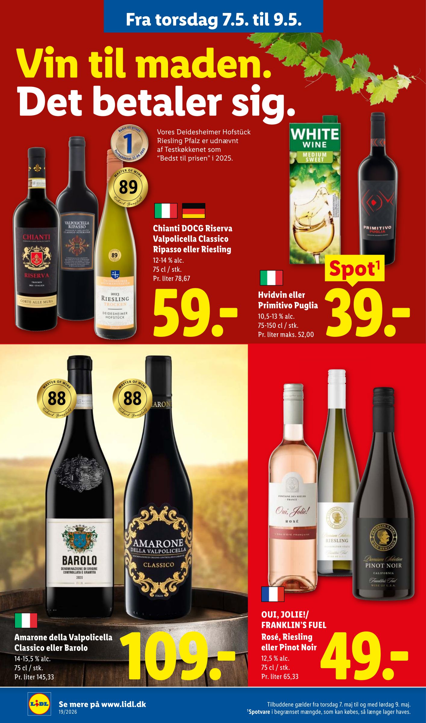 lidl - Lidl flyer til næste uge fra søndag 03.05.2026 til lørdag 09.05.2026 - page: 36