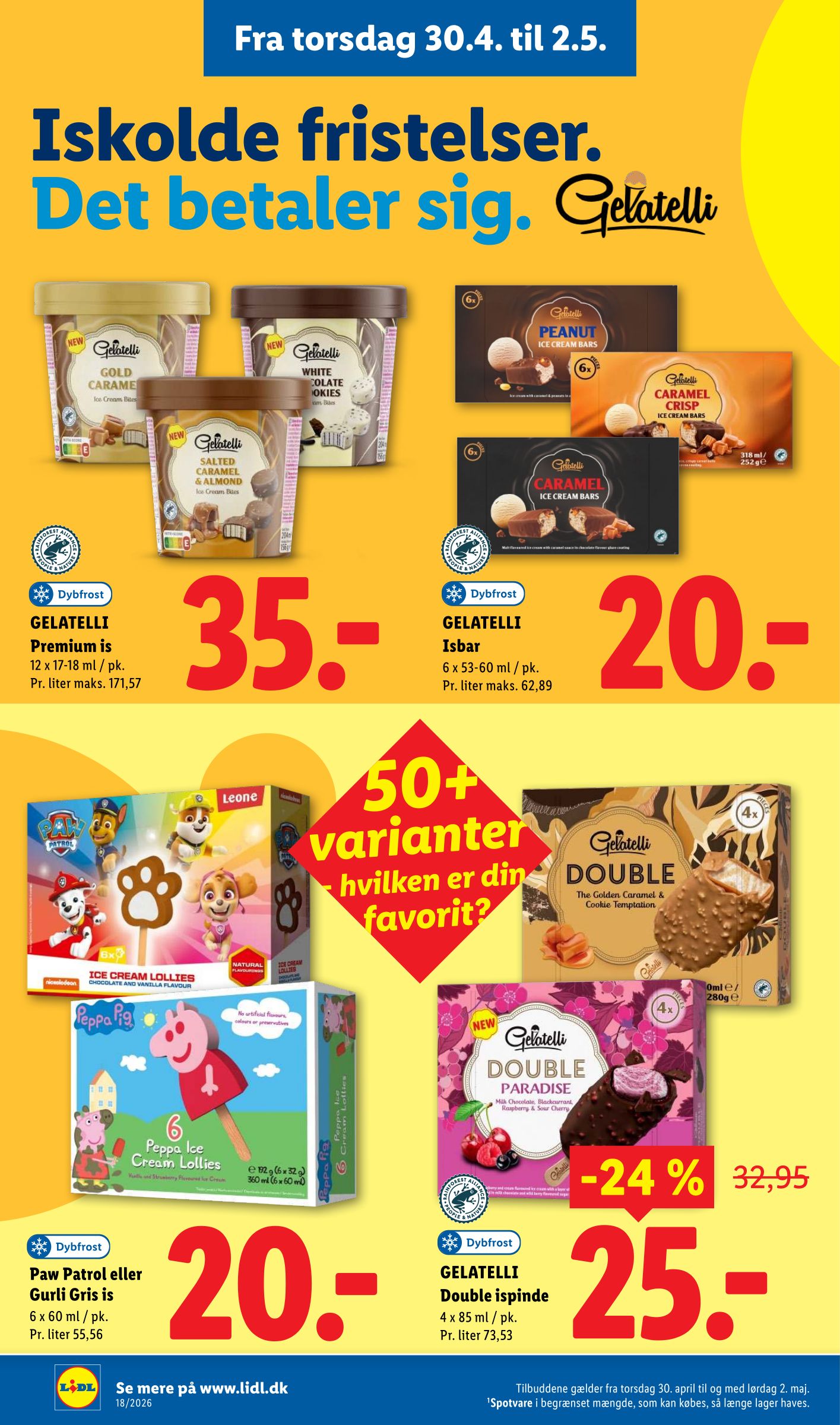 lidl - Aktuel Lidl katalog gyldig fra torsdag 30.04.2026 til lørdag 02.05.2026 - page: 4