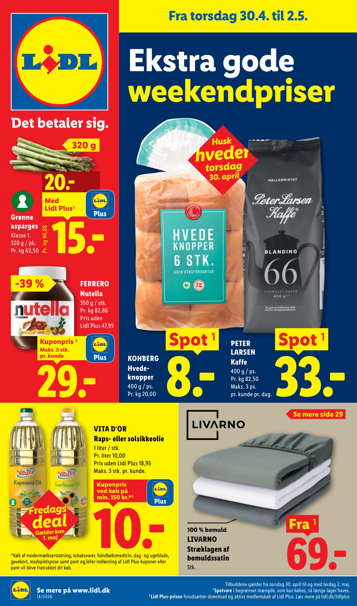 lidl - Aktuel Lidl katalog gyldig fra torsdag 30.04.2026 til lørdag 02.05.2026