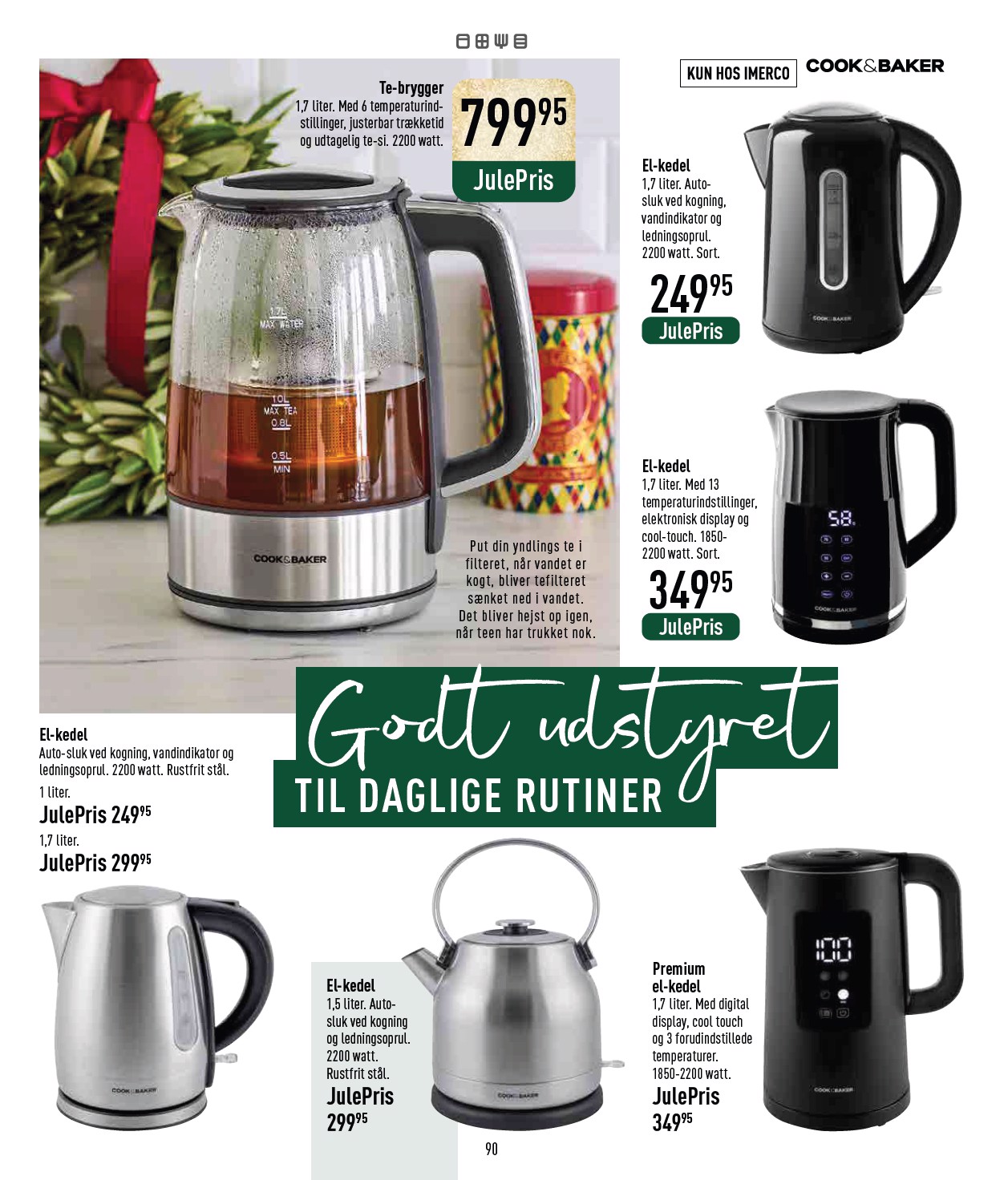 imerco - Imerco - Julekatalog tilbudsavis gyldig fra 18.10. til 31.10. - page: 90