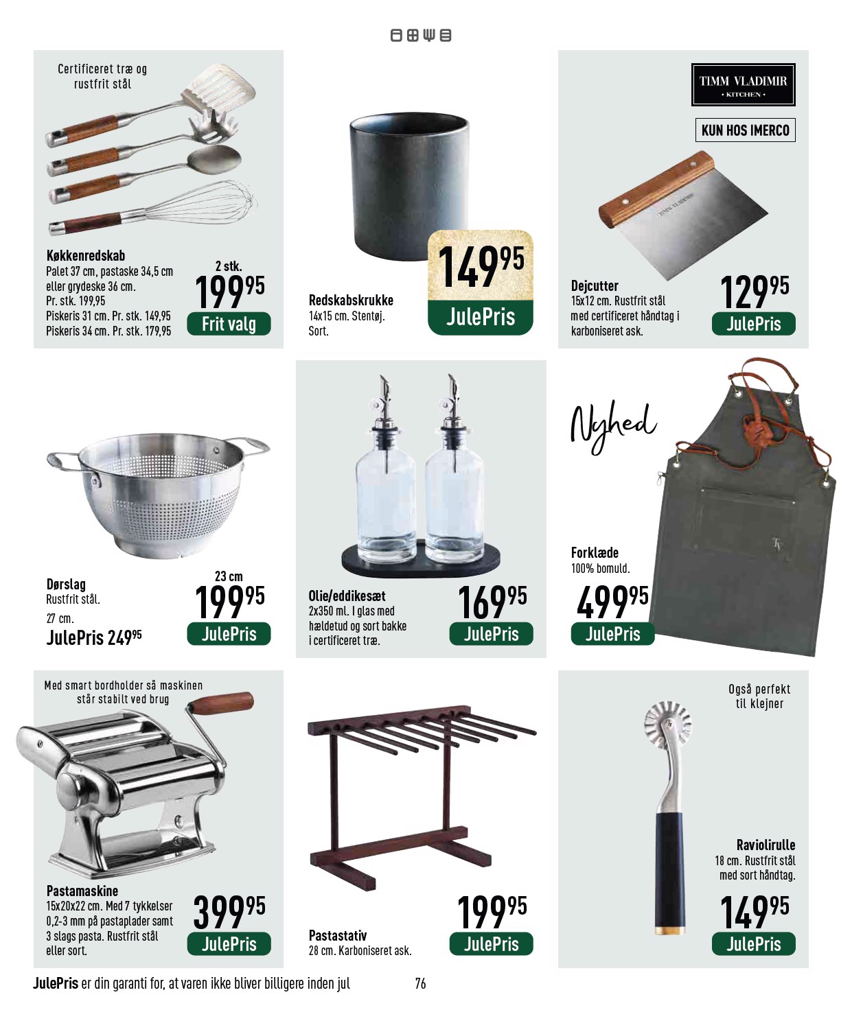 imerco - Imerco - Julekatalog tilbudsavis gyldig fra 18.10. til 31.10. - page: 76