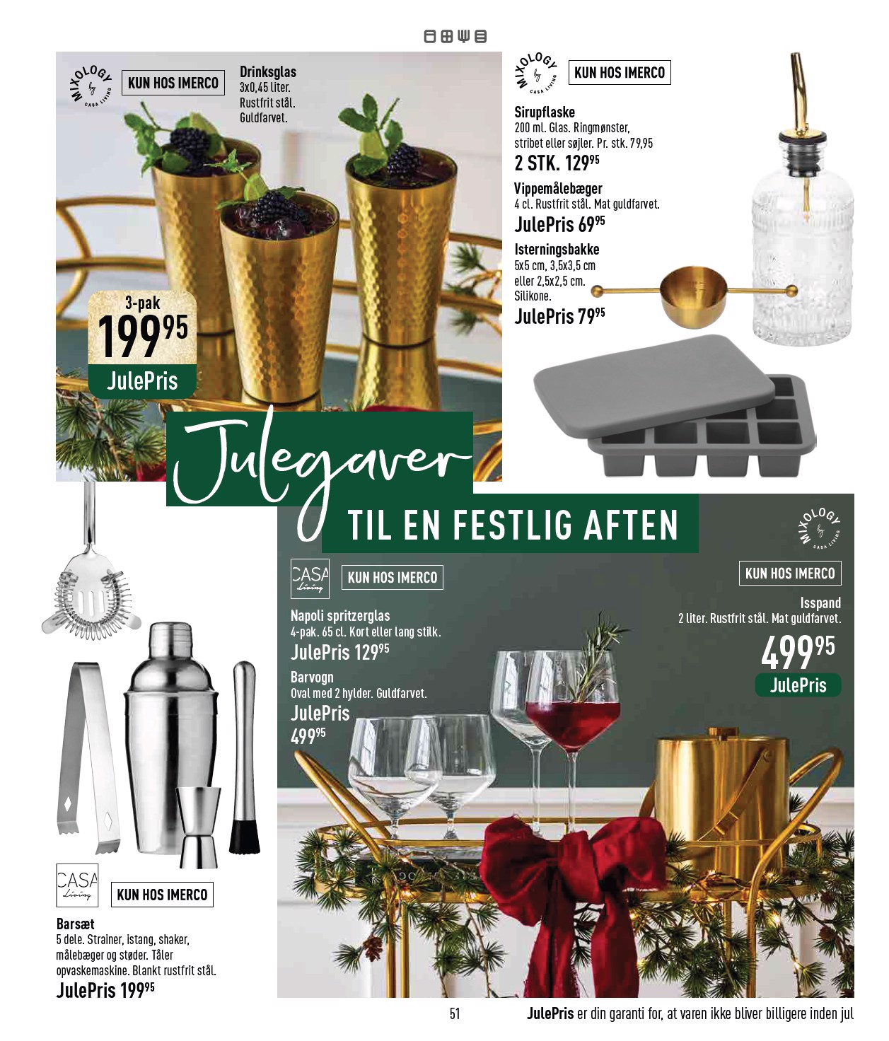 imerco - Imerco - Julekatalog tilbudsavis gyldig fra 18.10. til 31.10. - page: 51