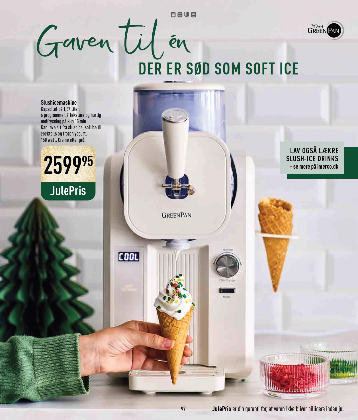 imerco - Imerco - Julekatalog tilbudsavis gyldig fra 18.10. til 31.10. - page: 97