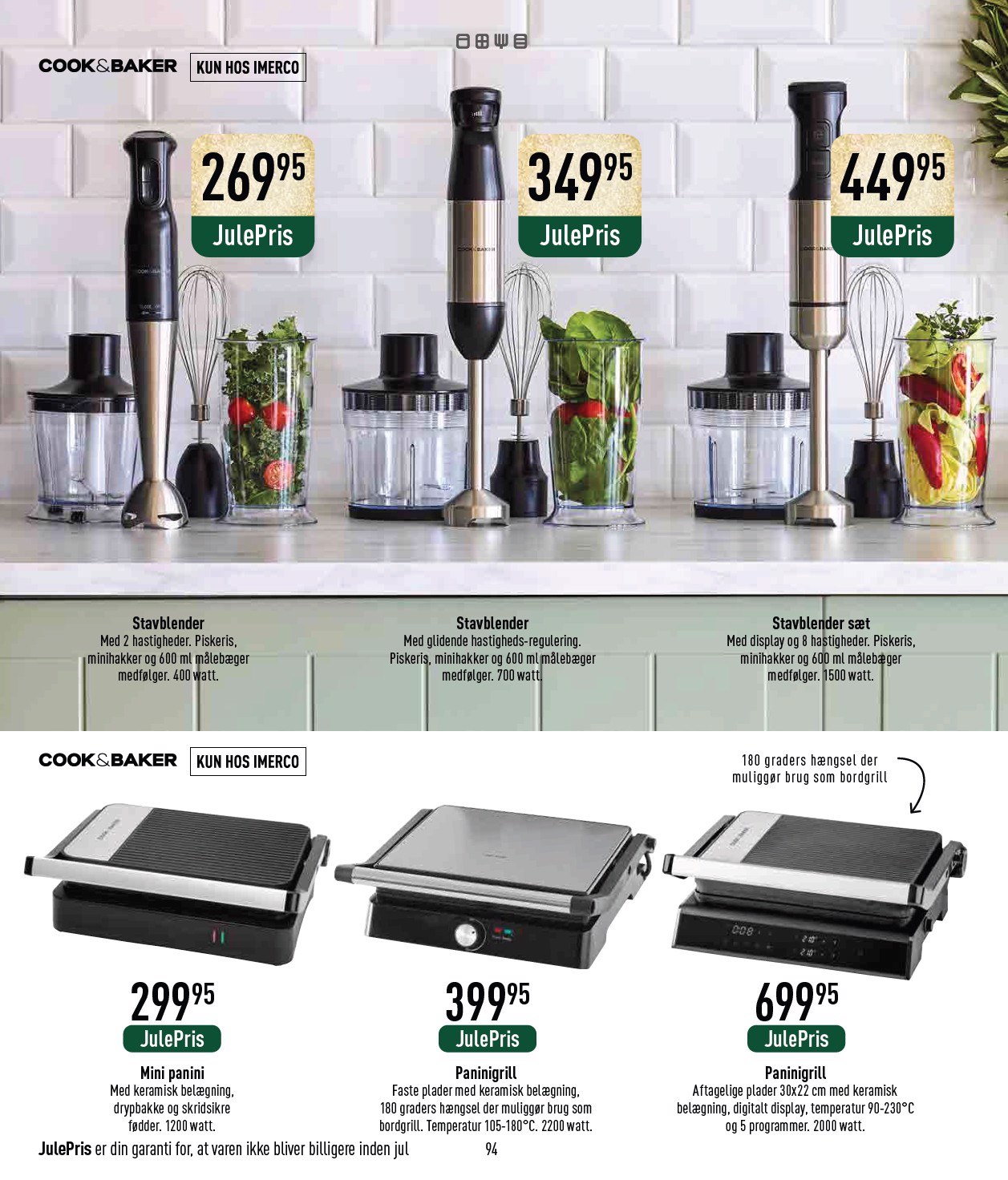 imerco - Imerco - Julekatalog tilbudsavis gyldig fra 18.10. til 31.10. - page: 94