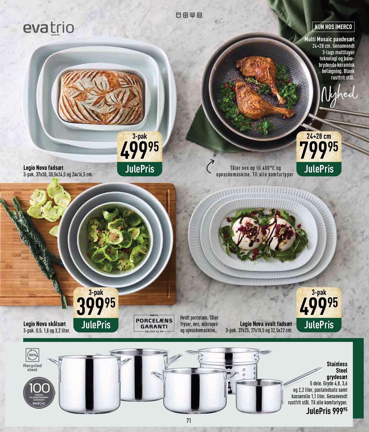 imerco - Imerco - Julekatalog tilbudsavis gyldig fra 18.10. til 31.10. - page: 71