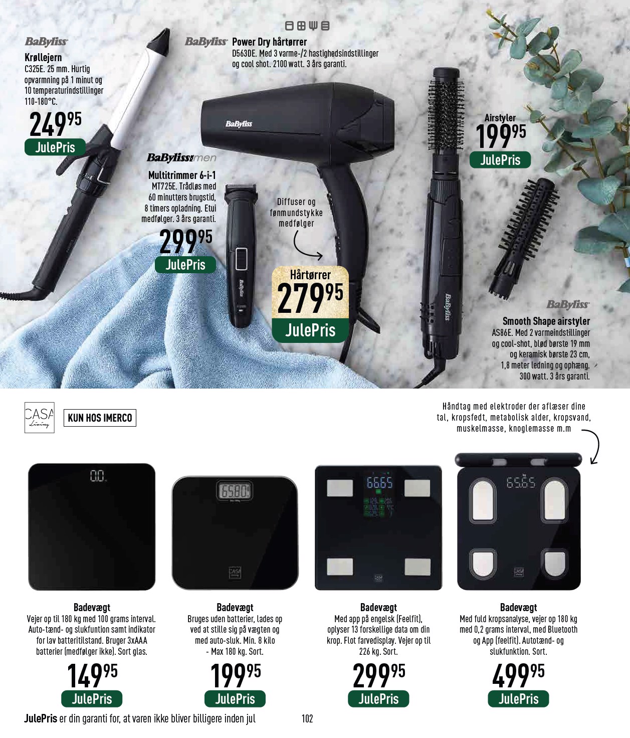 imerco - Imerco - Julekatalog tilbudsavis gyldig fra 18.10. til 31.10. - page: 102