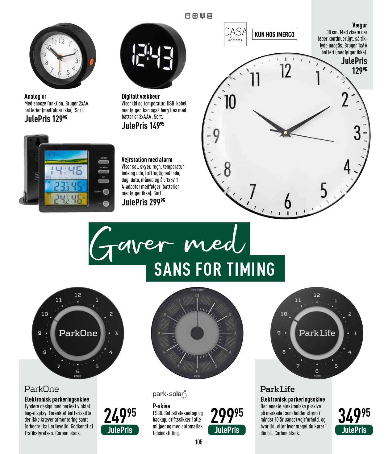 imerco - Imerco - Julekatalog tilbudsavis gyldig fra 18.10. til 31.10. - page: 105