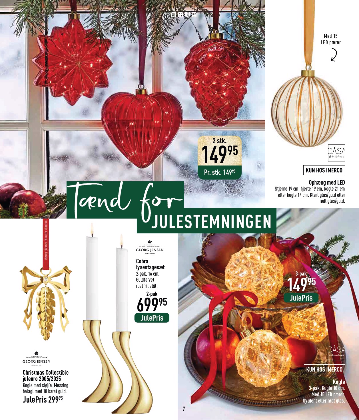 imerco - Imerco - Julekatalog tilbudsavis gyldig fra 18.10. til 31.10. - page: 7