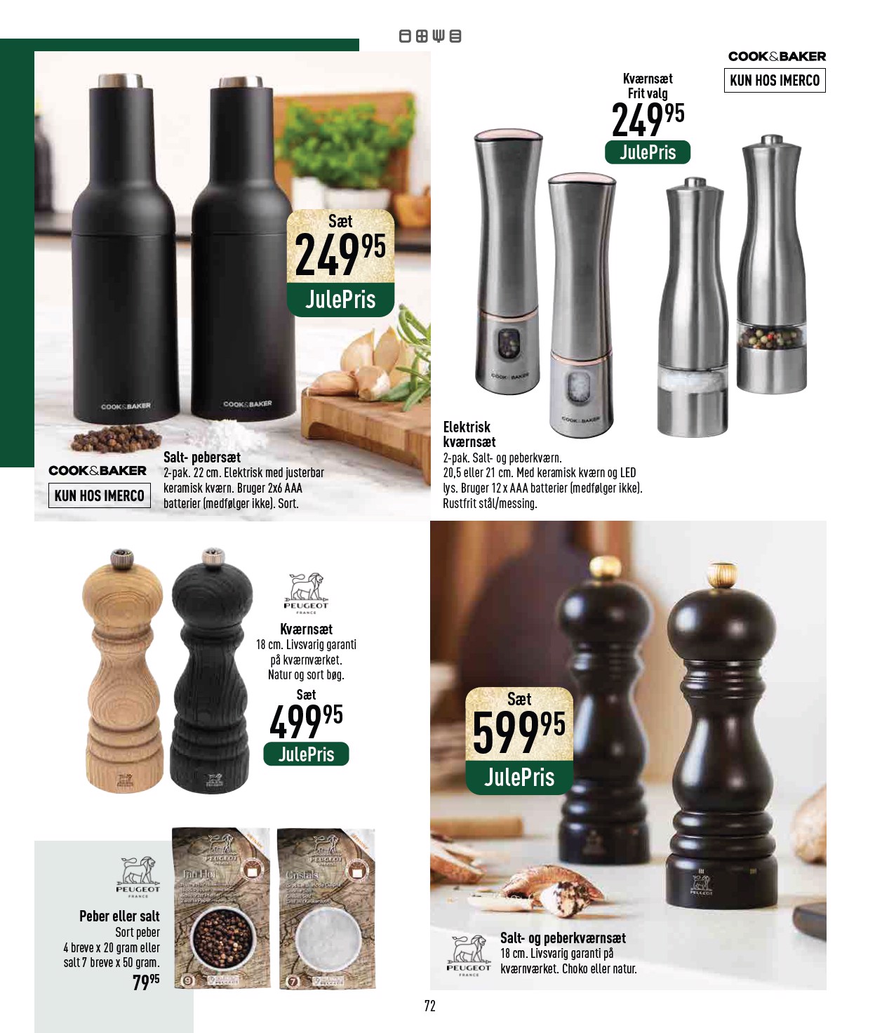 imerco - Imerco - Julekatalog tilbudsavis gyldig fra 18.10. til 31.10. - page: 72