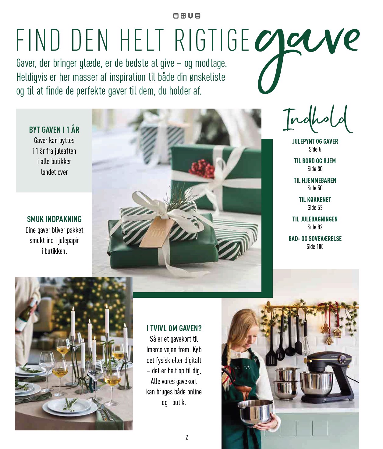 imerco - Imerco - Julekatalog tilbudsavis gyldig fra 18.10. til 31.10. - page: 2