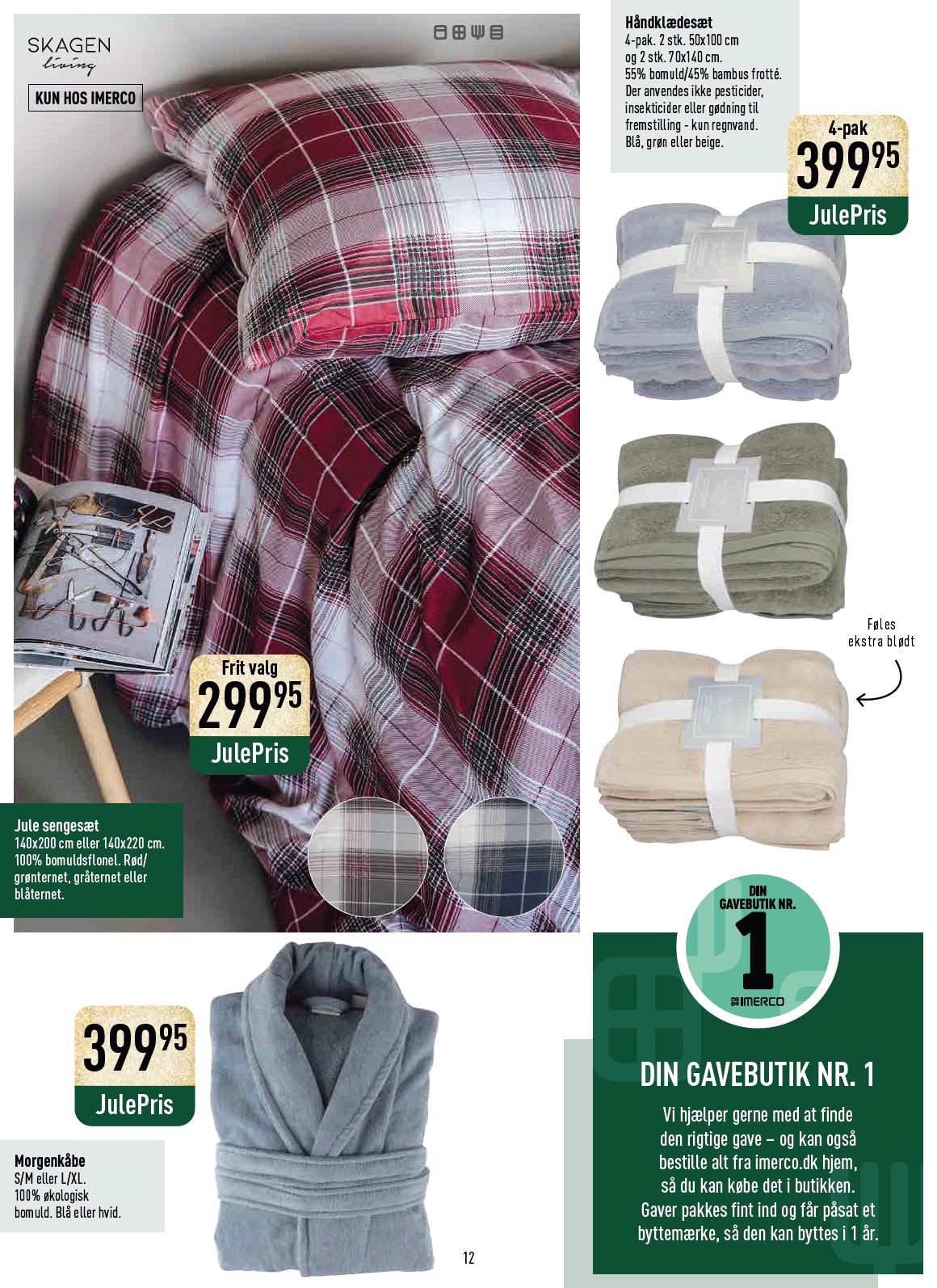 imerco - Imerco - Jul tilbudsavis gyldig fra 26.10. til 24.12. - page: 12