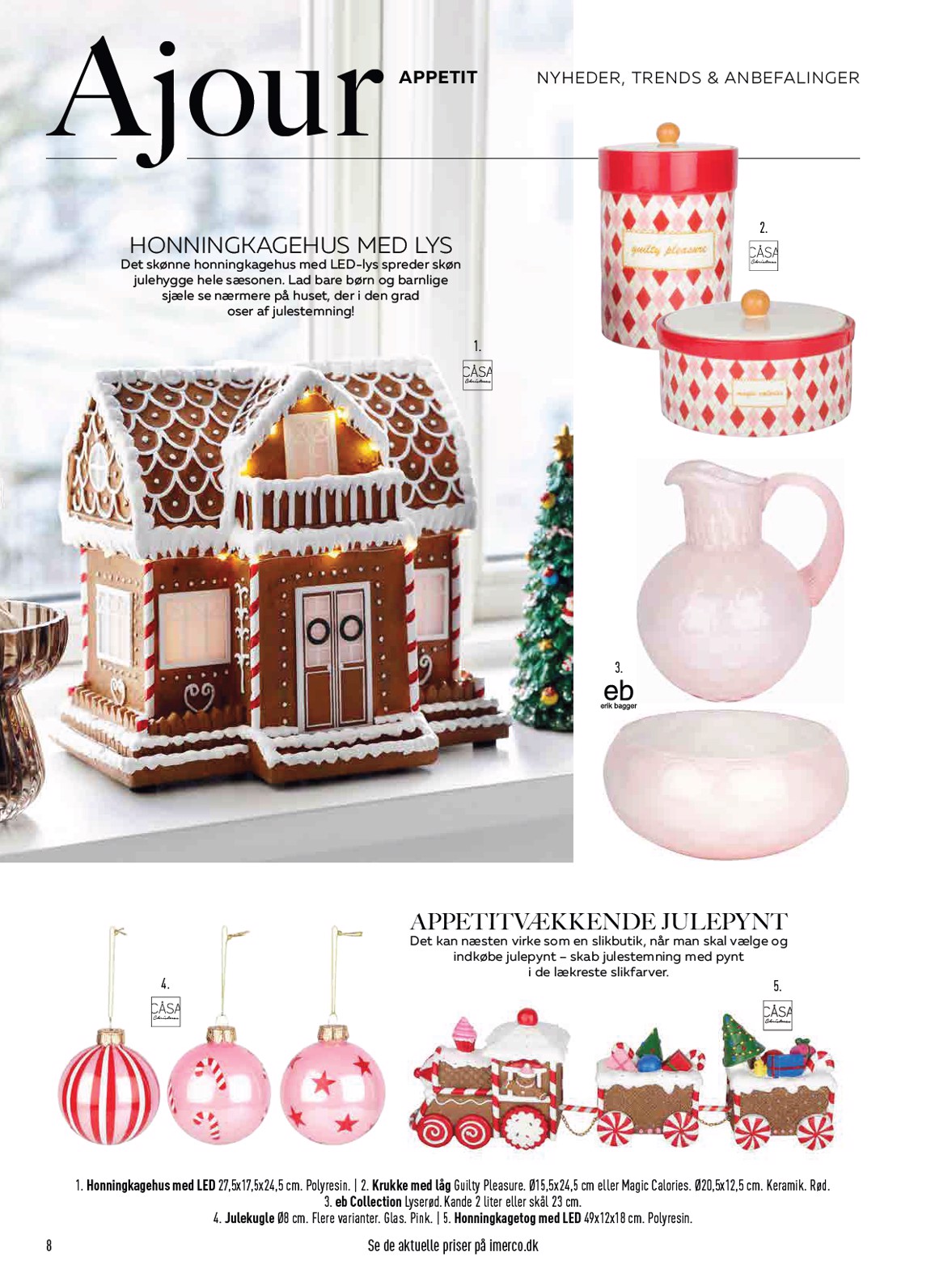 imerco - Imerco - Appetit tilbudsavis gyldig fra 01.11. til 31.12. - page: 8