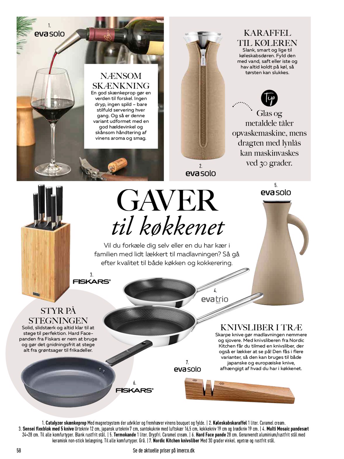 imerco - Imerco - Appetit tilbudsavis gyldig fra 01.11. til 31.12. - page: 58