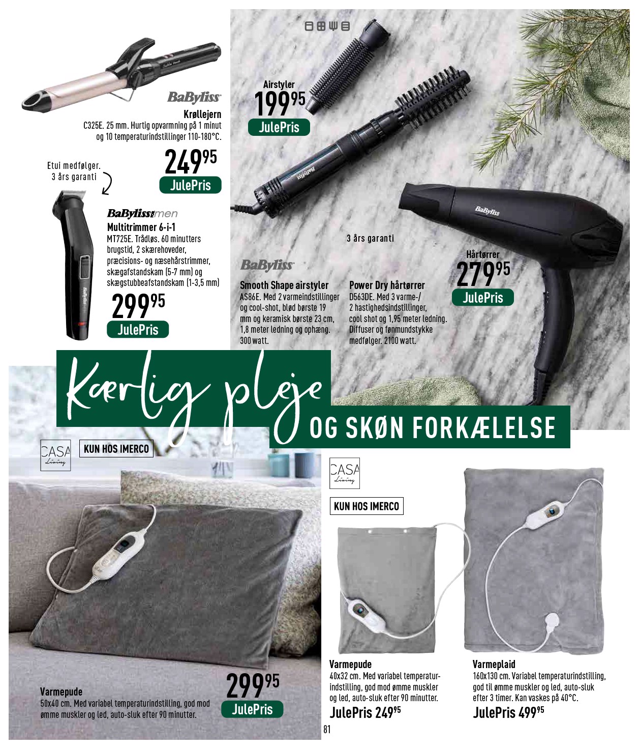 imerco - Imerco - Julekatalog 2 tilbudsavis gyldig fra 10.11. til 16.11. - page: 81