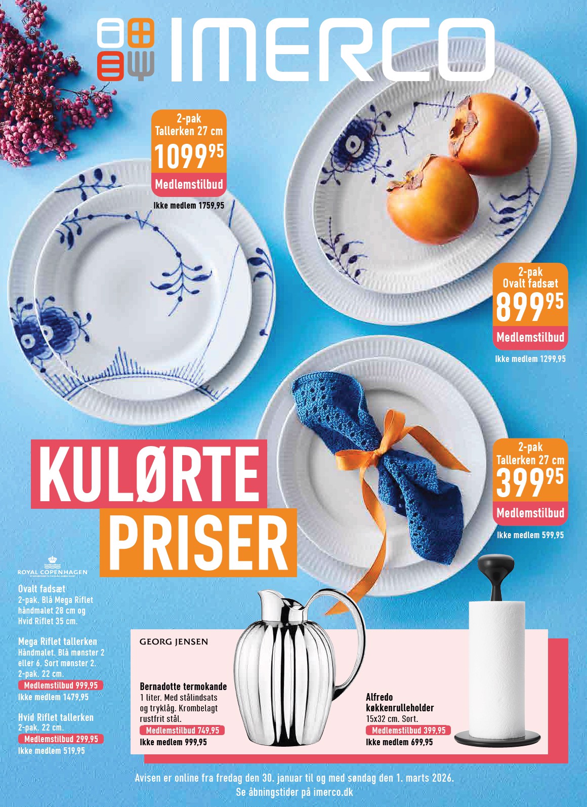 imerco - Imerco tilbudsavis gyldig fra 30.01.2026 til 01.03.2026 - page: 1