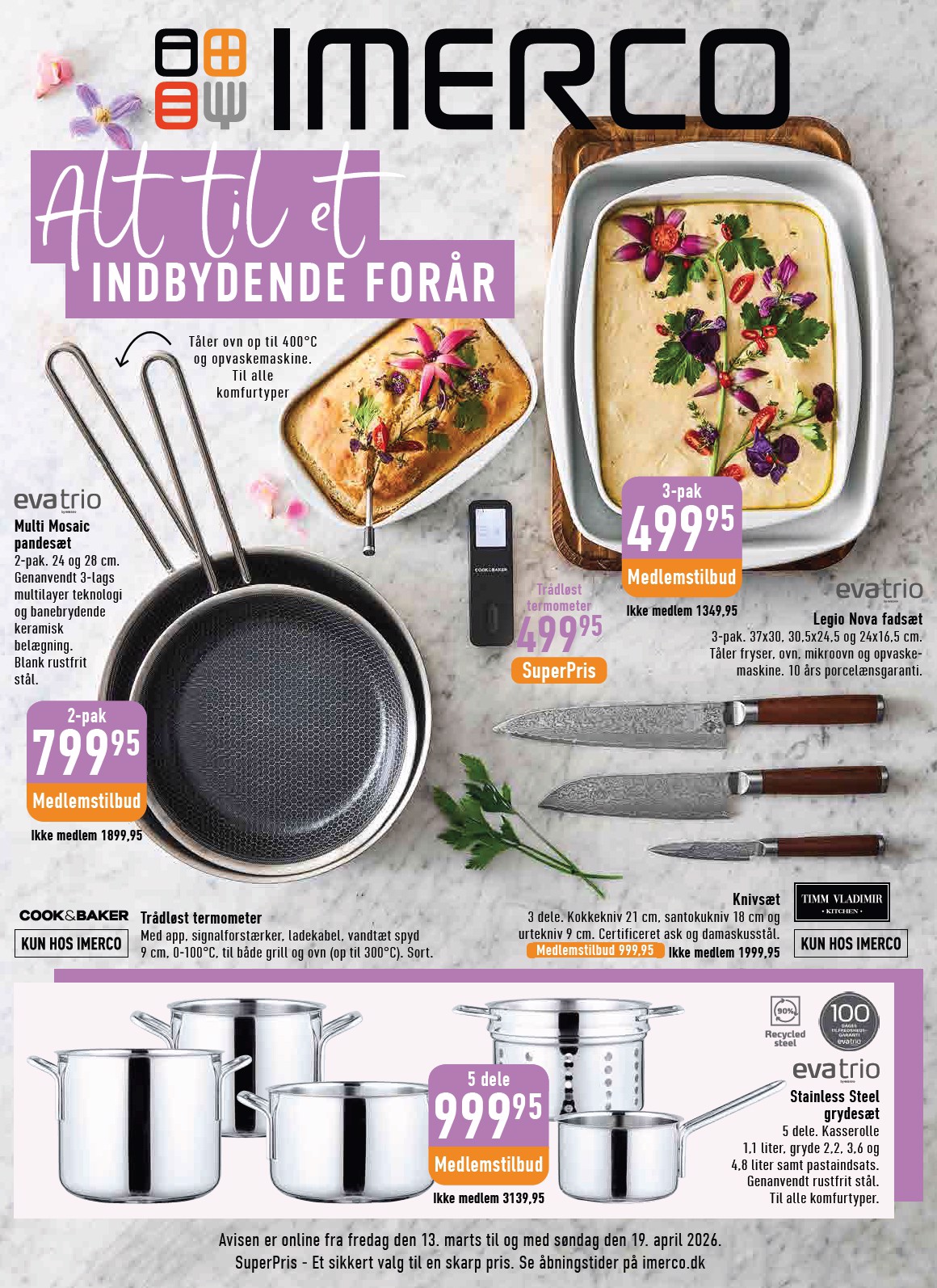 imerco - Imerco - Forår tilbudsavis gyldig fra 16.03.2026 til 22.03.2026