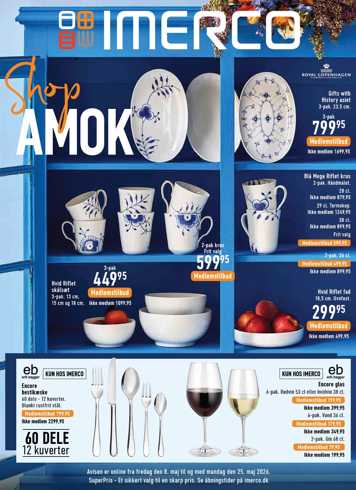 imerco - Aktuel Imerco - Shop Amok katalog gyldig fra fredag 08.05.2026 til mandag 25.05.2026