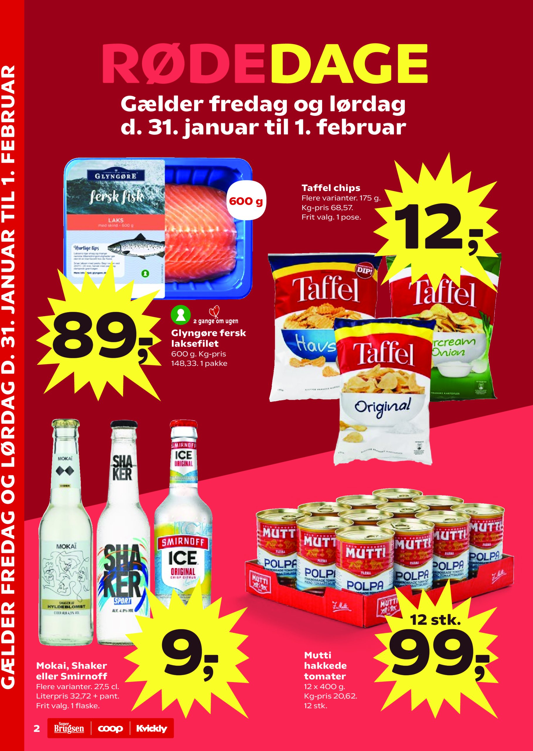 coop-kvickly - Coop - Kvickly tilbudsavis gyldig fra 31.01. - 06.02. - page: 2 coop-kvickly - Coop - Kvickly tilbudsavis gyldig fra 31.01. - 06.02. - page: 2
