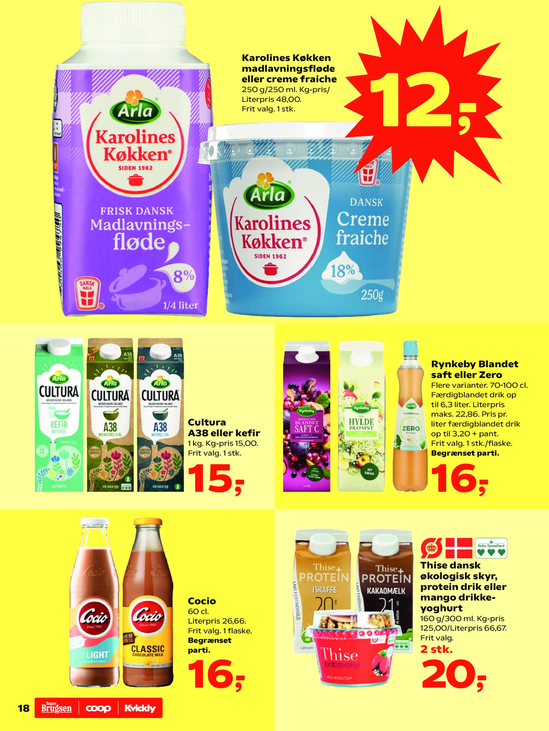 coop-kvickly - Coop - Kvickly tilbudsavis gyldig fra 07.03. - 13.03. - page: 18 coop-kvickly - Coop - Kvickly tilbudsavis gyldig fra 07.03. - 13.03. - page: 18