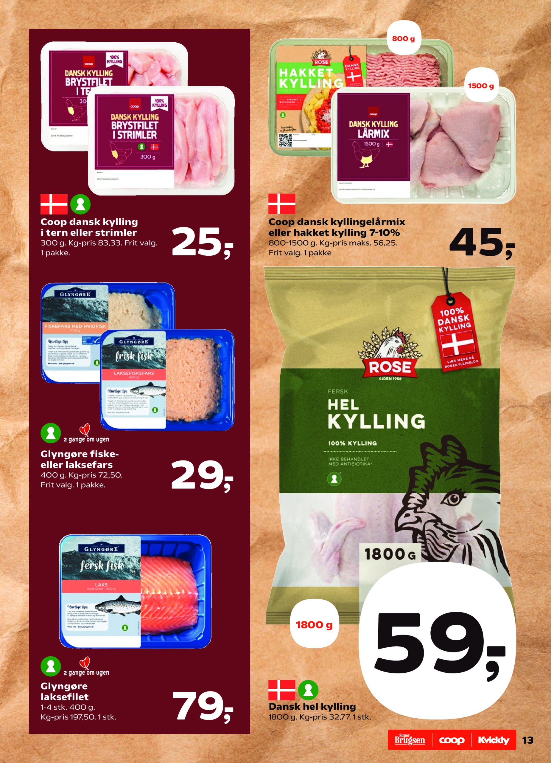 coop-kvickly - Coop - Kvickly tilbudsavis gyldig fra 07.03. - 13.03. - page: 13 coop-kvickly - Coop - Kvickly tilbudsavis gyldig fra 07.03. - 13.03. - page: 13