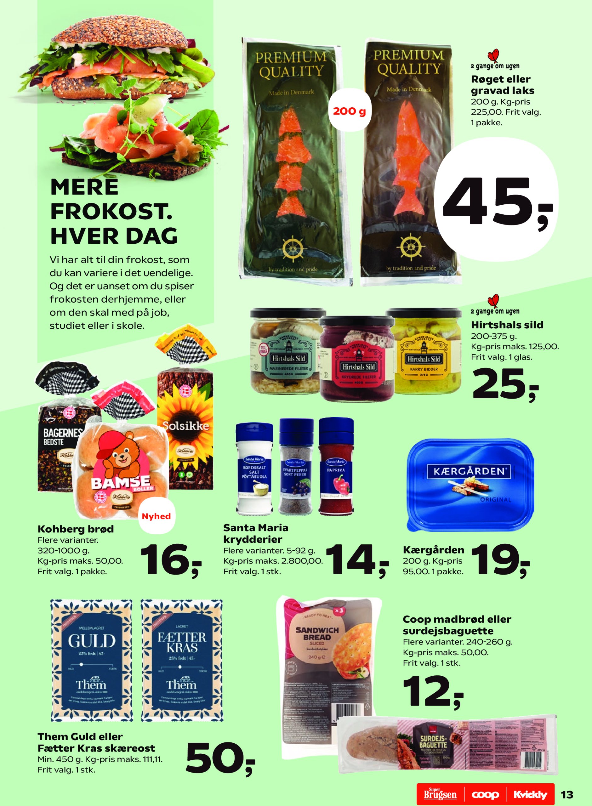 coop-kvickly - Coop - Kvickly tilbudsavis gyldig fra 14.03. - 20.03. - page: 13