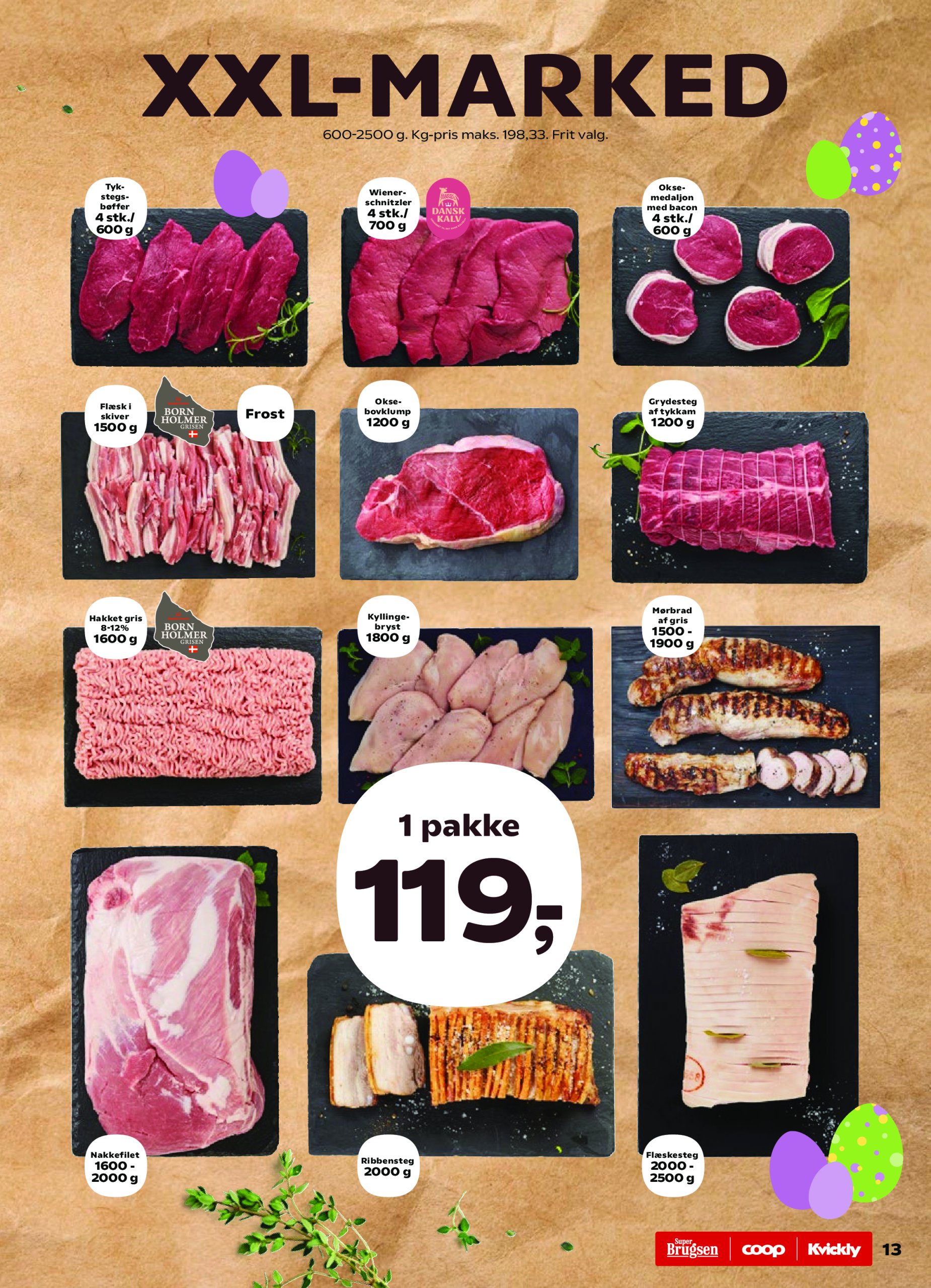 coop-kvickly - Coop - Kvickly tilbudsavis gyldig fra 04.04. - 10.04. - page: 13