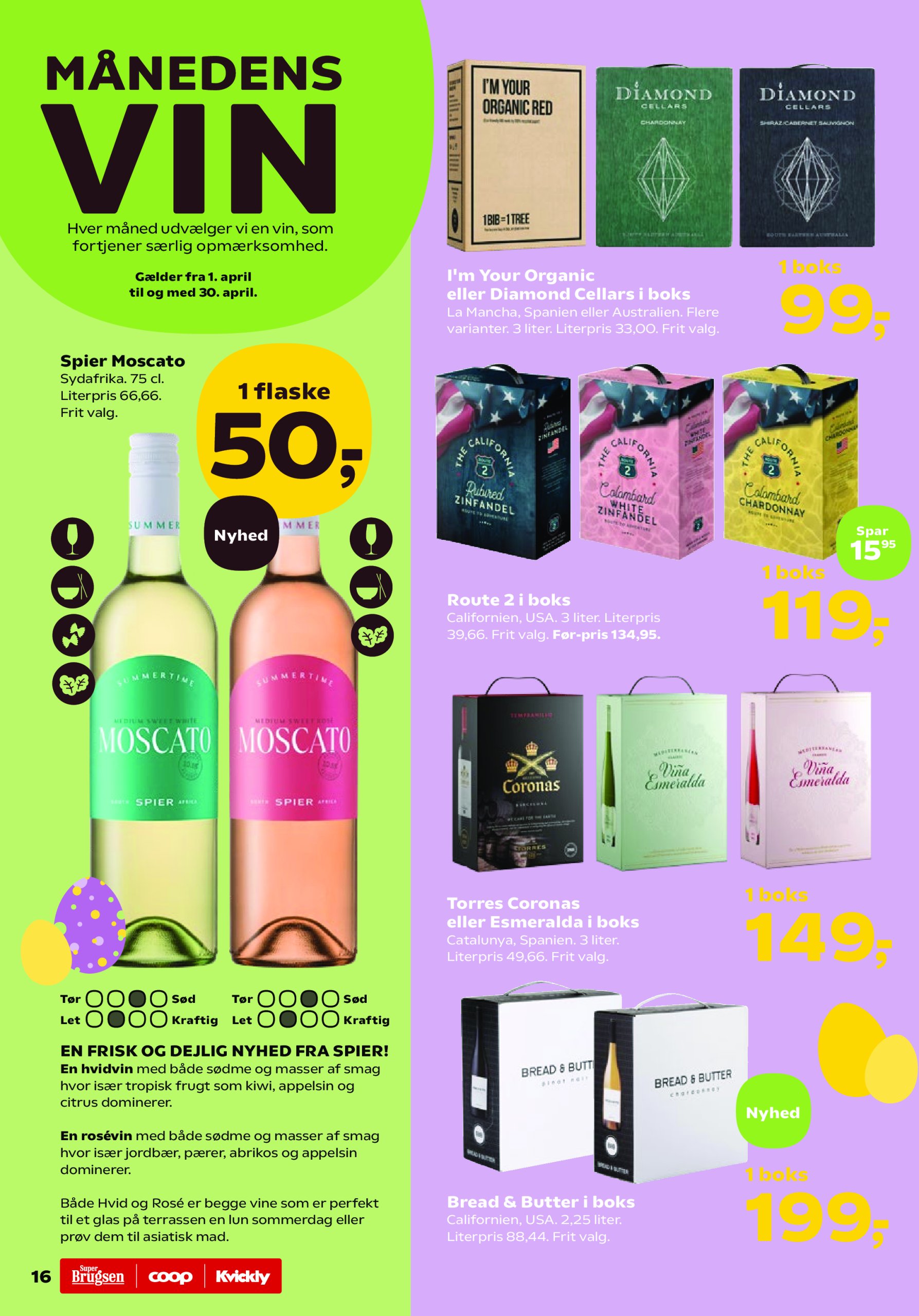 coop-kvickly - Coop - Kvickly tilbudsavis gyldig fra 04.04. - 10.04. - page: 16
