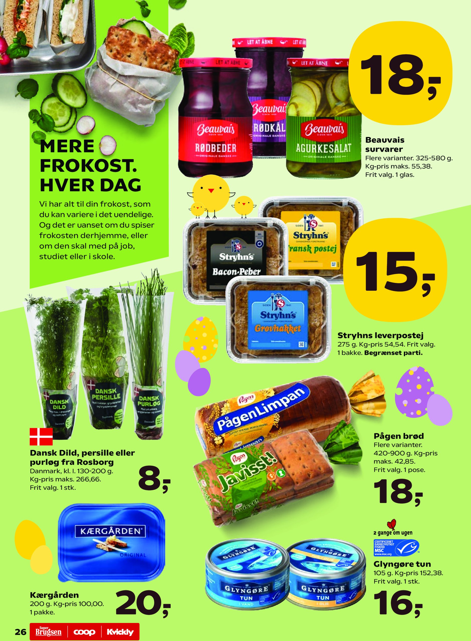 coop-kvickly - Coop - Kvickly tilbudsavis gyldig fra 04.04. - 10.04. - page: 36